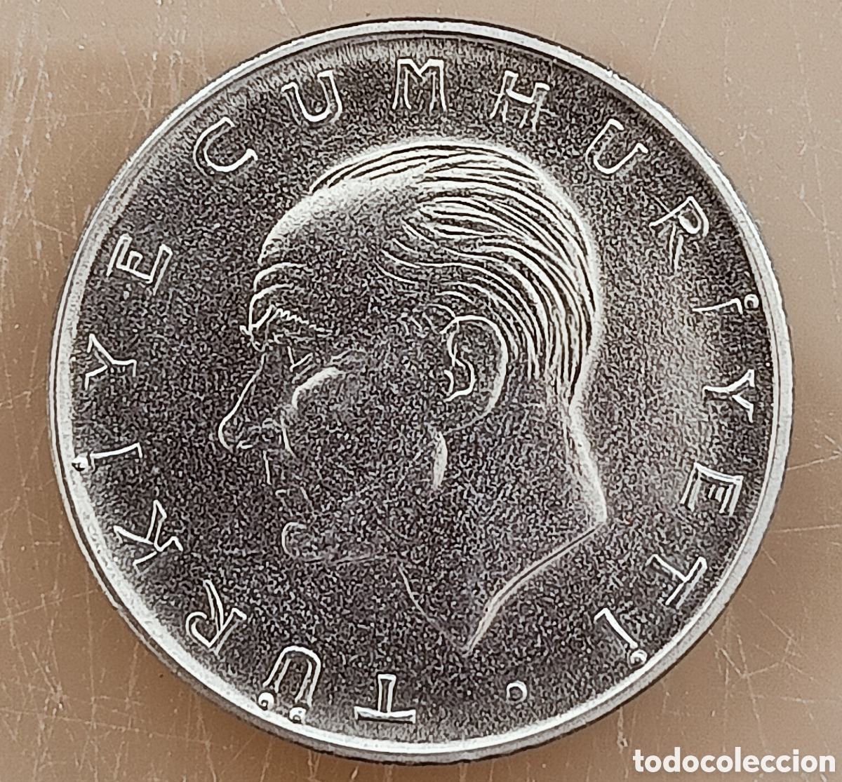 Monedas con errores: Moneda Turqu&iacute;a(1977) errores de acu&ntilde;aci&oacute;n - Foto 1