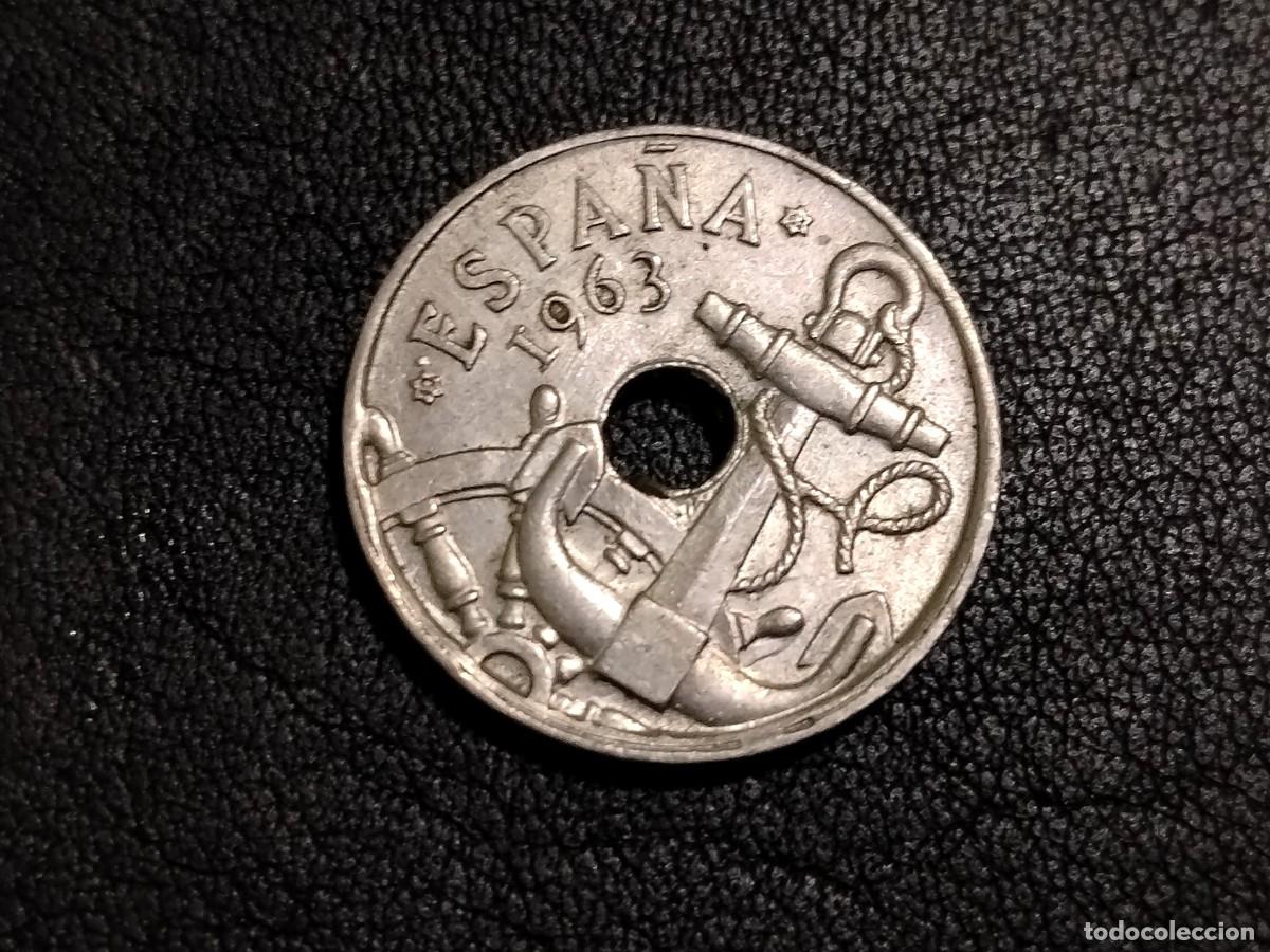Monedas con errores: 50 c&eacute;ntimos 1963 Var; Rombo - Foto 3
