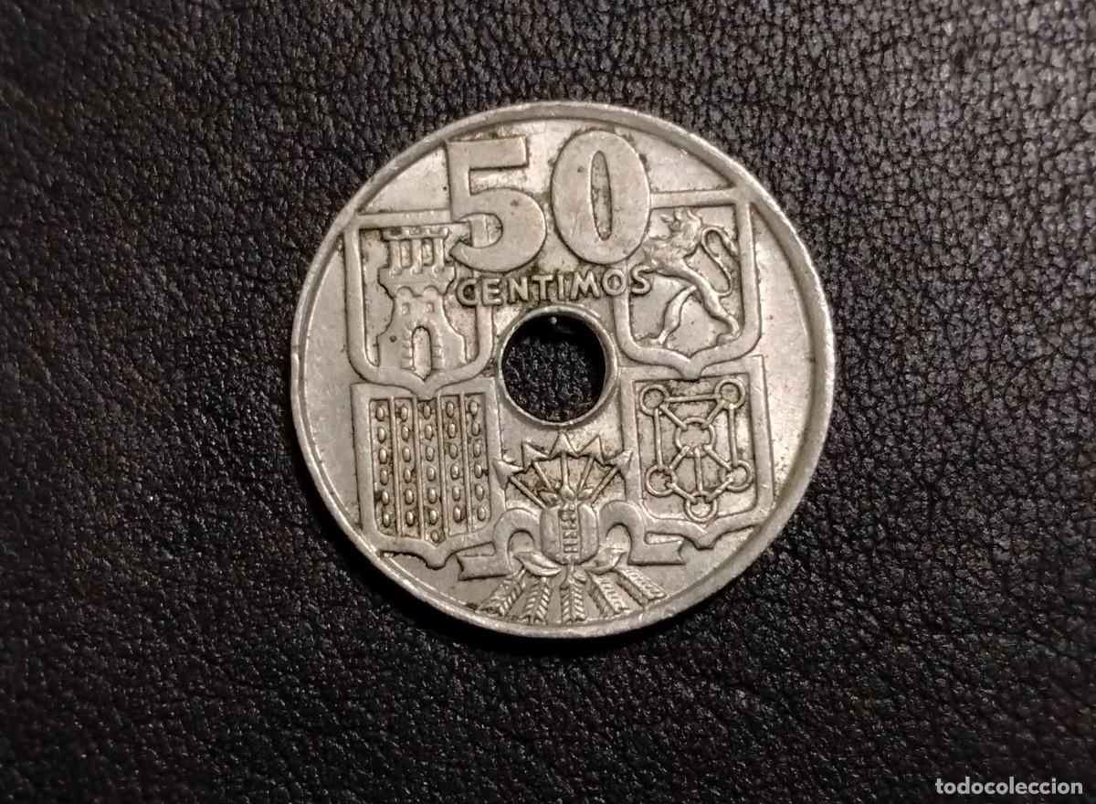 Monedas con errores: 50 c&eacute;ntimos 1963 Var; Rombo - Foto 4