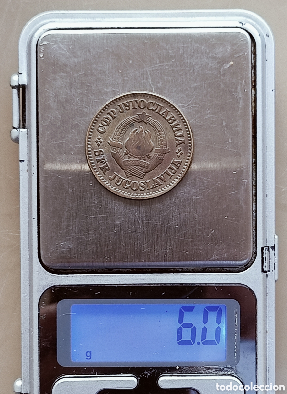 Monedas con errores: Moneda Yugoslavia(1973) Variantes(de giro) - Foto 9