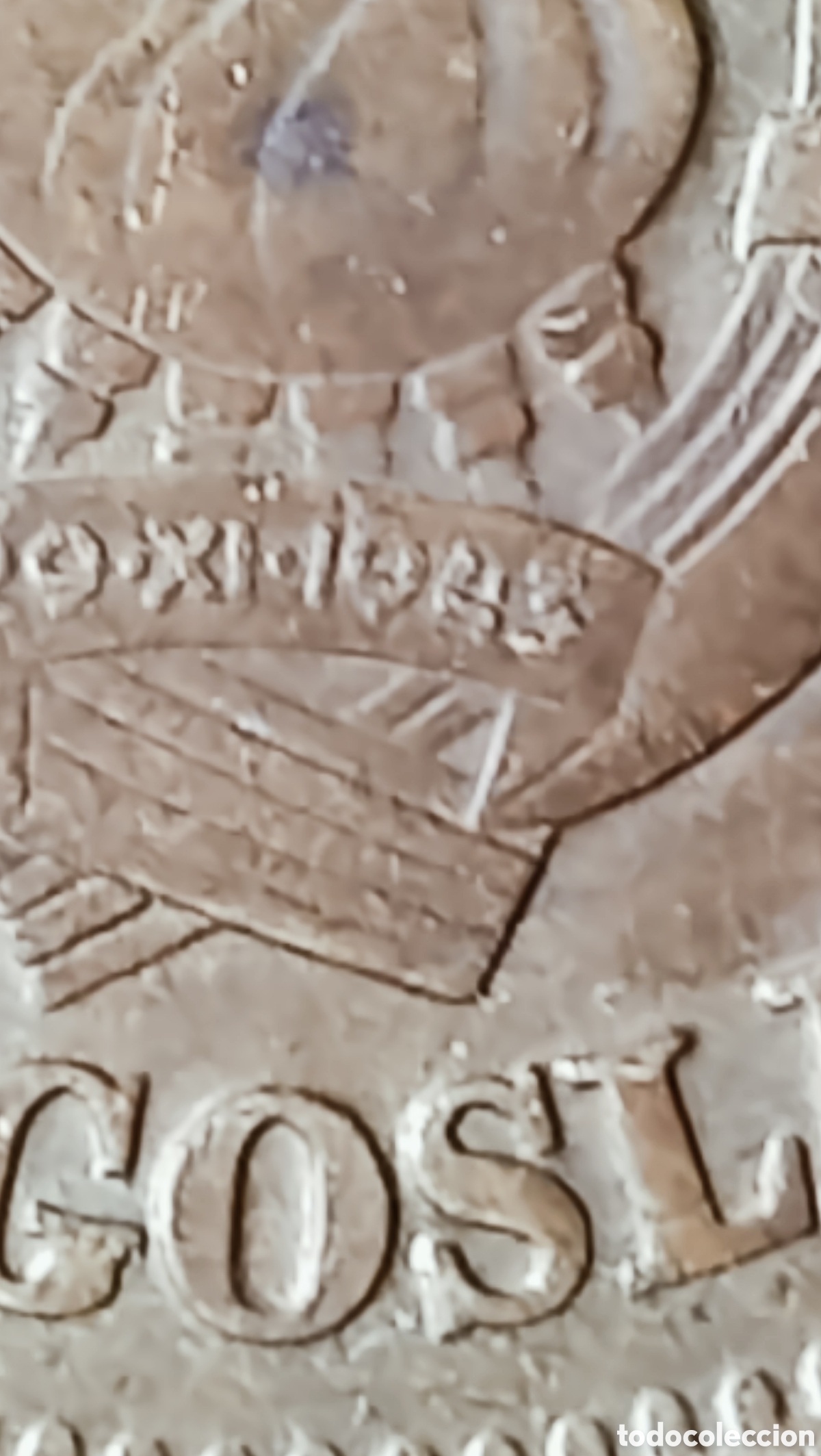Monedas con errores: Moneda Yugoslavia(1973) Variantes(de giro) - Foto 23