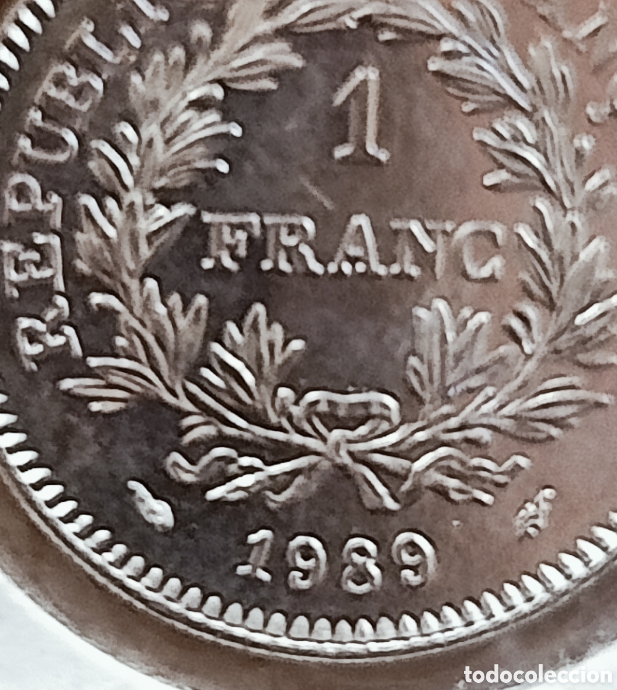 Monedas con errores: Moneda Francia(1989) Variante - Foto 17