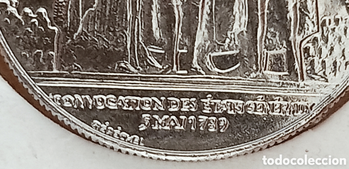 Monedas con errores: Moneda Francia(1989) Variante - Foto 27