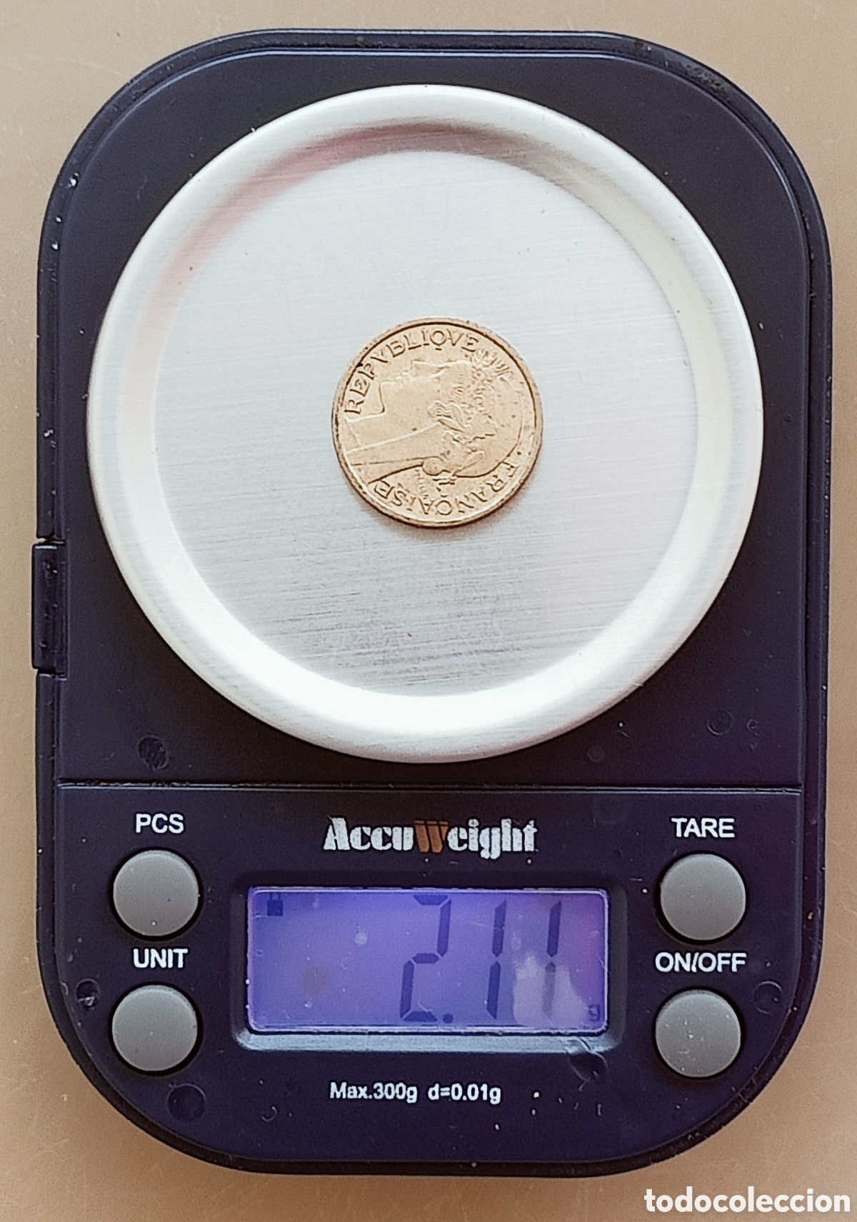 Monedas con errores: Moneda Francia(1937) variante de giro - Foto 10