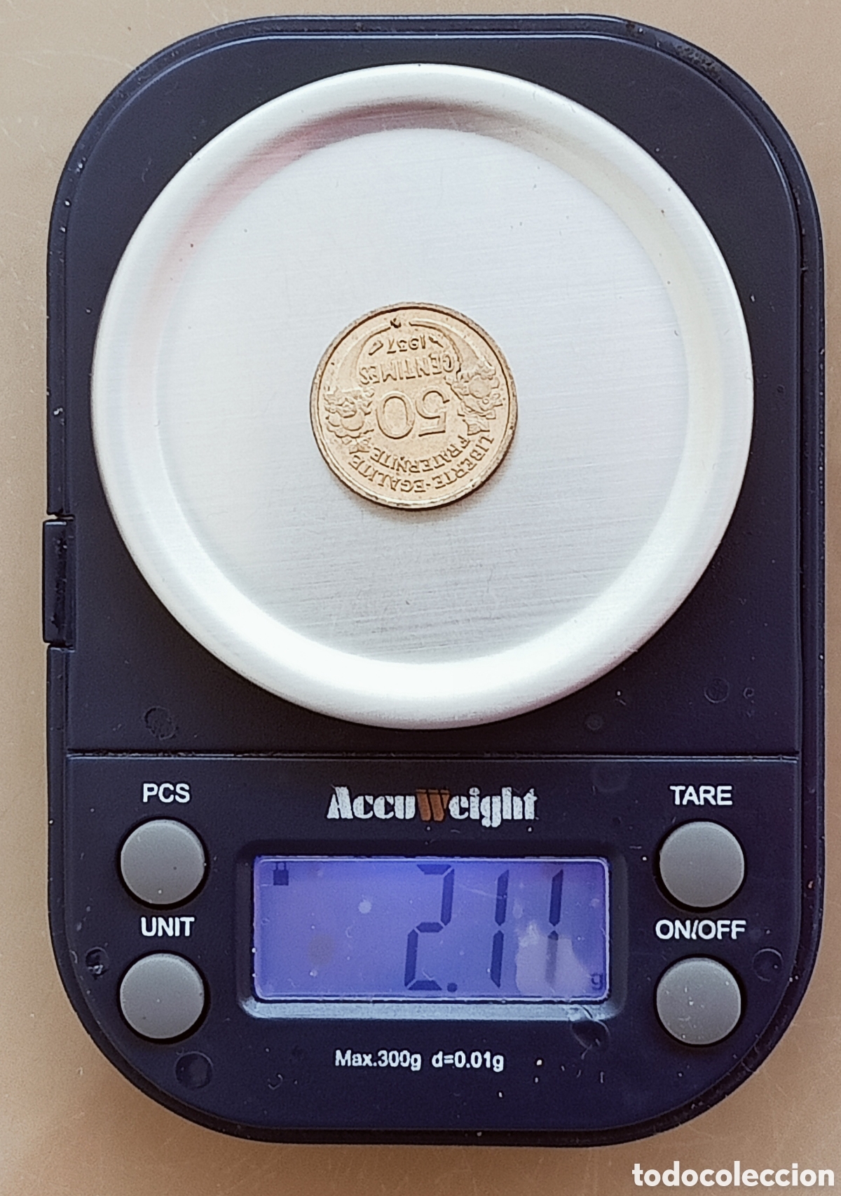 Monedas con errores: Moneda Francia(1937) variante de giro - Foto 11