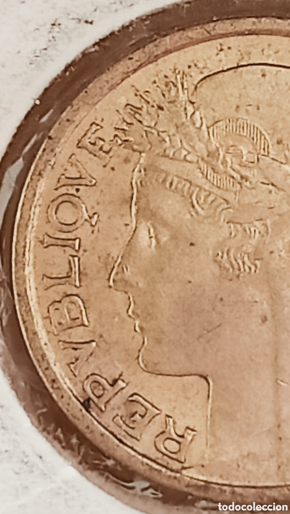 Monedas con errores: Moneda Francia(1937) variante de giro - Foto 13