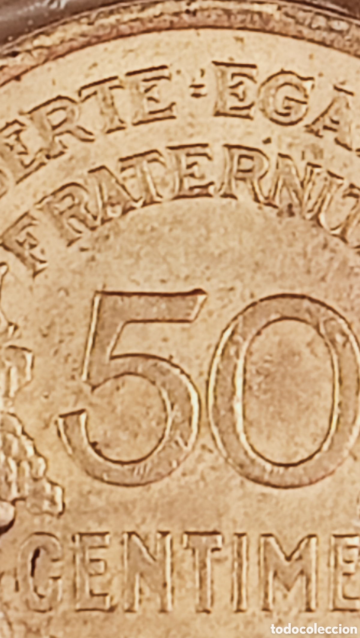 Monedas con errores: Moneda Francia(1937) variante de giro - Foto 23