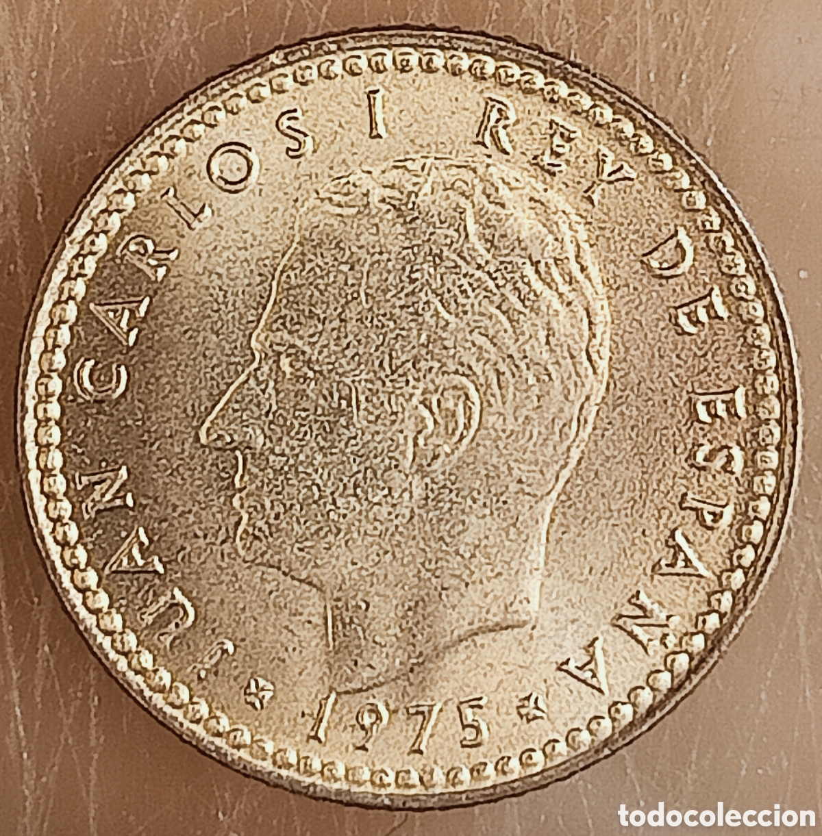 Monedas con errores: Moneda Espa&ntilde;a(1975*78) Variante - Foto 1