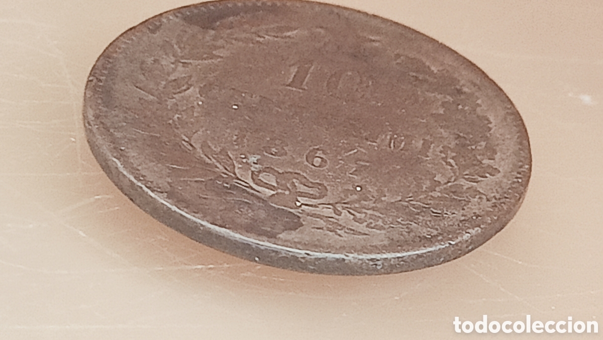 Monedas con errores: Moneda Italia (1867) error de acu&ntilde;aci&oacute;n - Foto 26