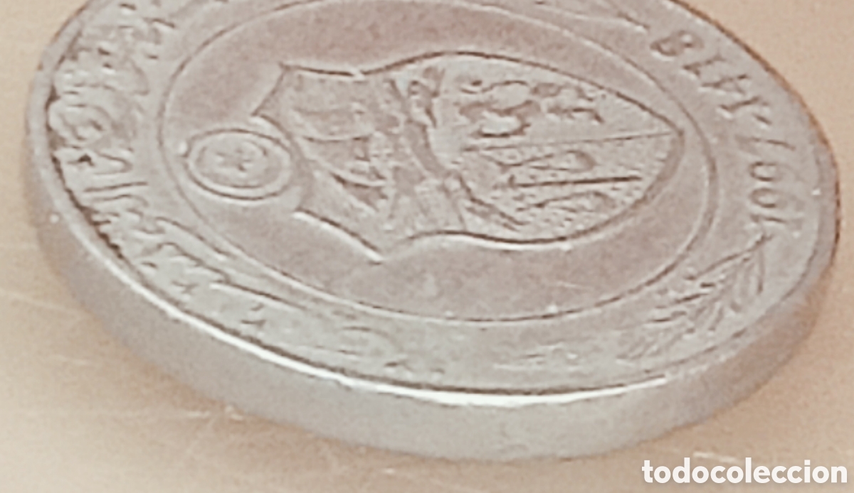 Monedas con errores: Moneda Tunez (1997) error de acu&ntilde;aci&oacute;n - Foto 27