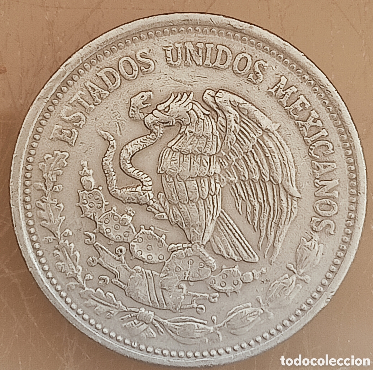 Monedas con errores: Moneda M&eacute;xico (1987) error de acu&ntilde;aci&oacute;n - Foto 2