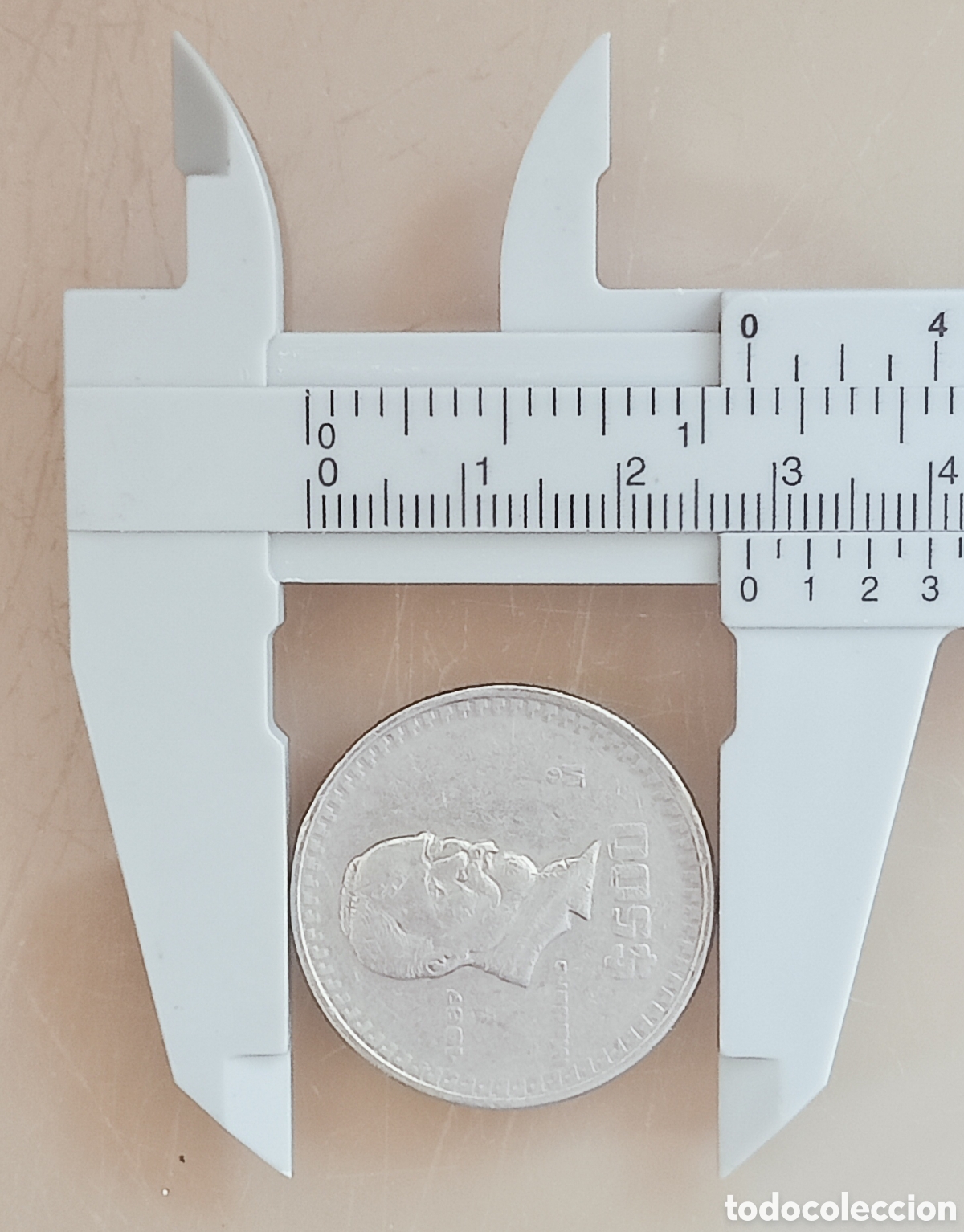 Monedas con errores: Moneda M&eacute;xico (1987) error de acu&ntilde;aci&oacute;n - Foto 4