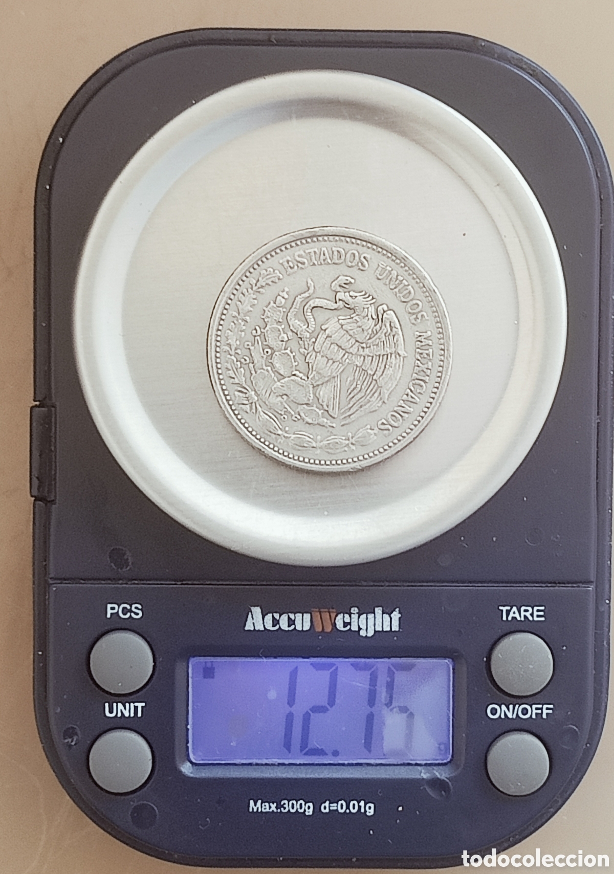 Monedas con errores: Moneda M&eacute;xico (1987) error de acu&ntilde;aci&oacute;n - Foto 9
