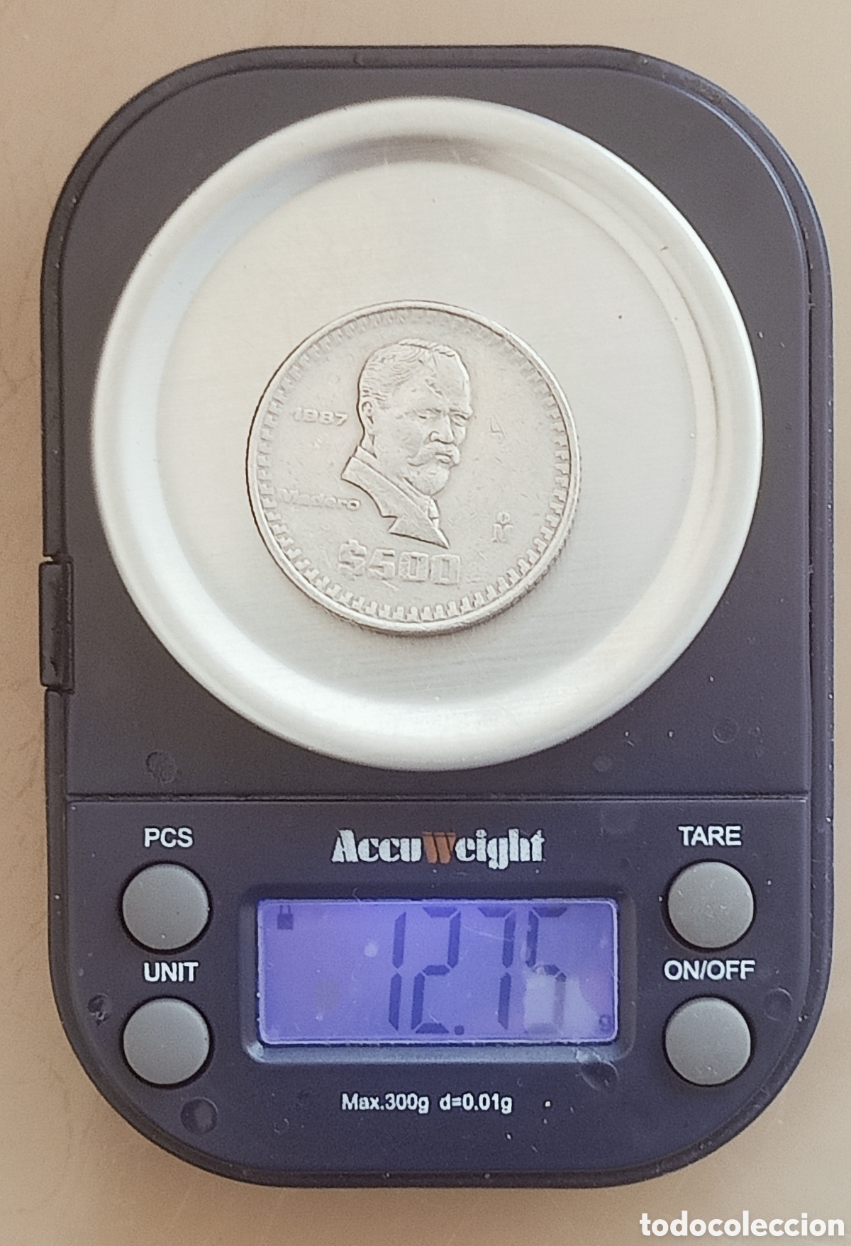 Monedas con errores: Moneda M&eacute;xico (1987) error de acu&ntilde;aci&oacute;n - Foto 10