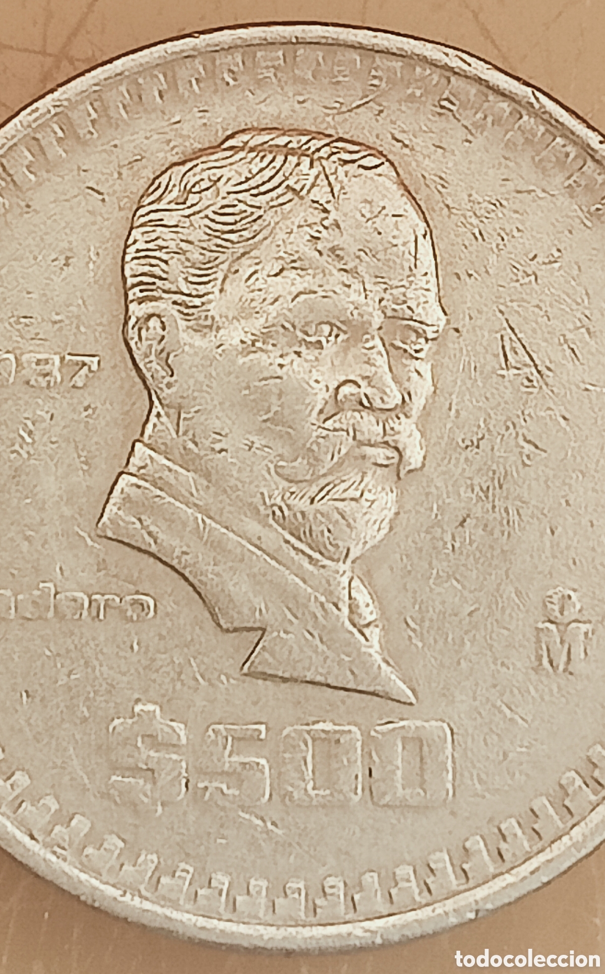 Monedas con errores: Moneda M&eacute;xico (1987) error de acu&ntilde;aci&oacute;n - Foto 11