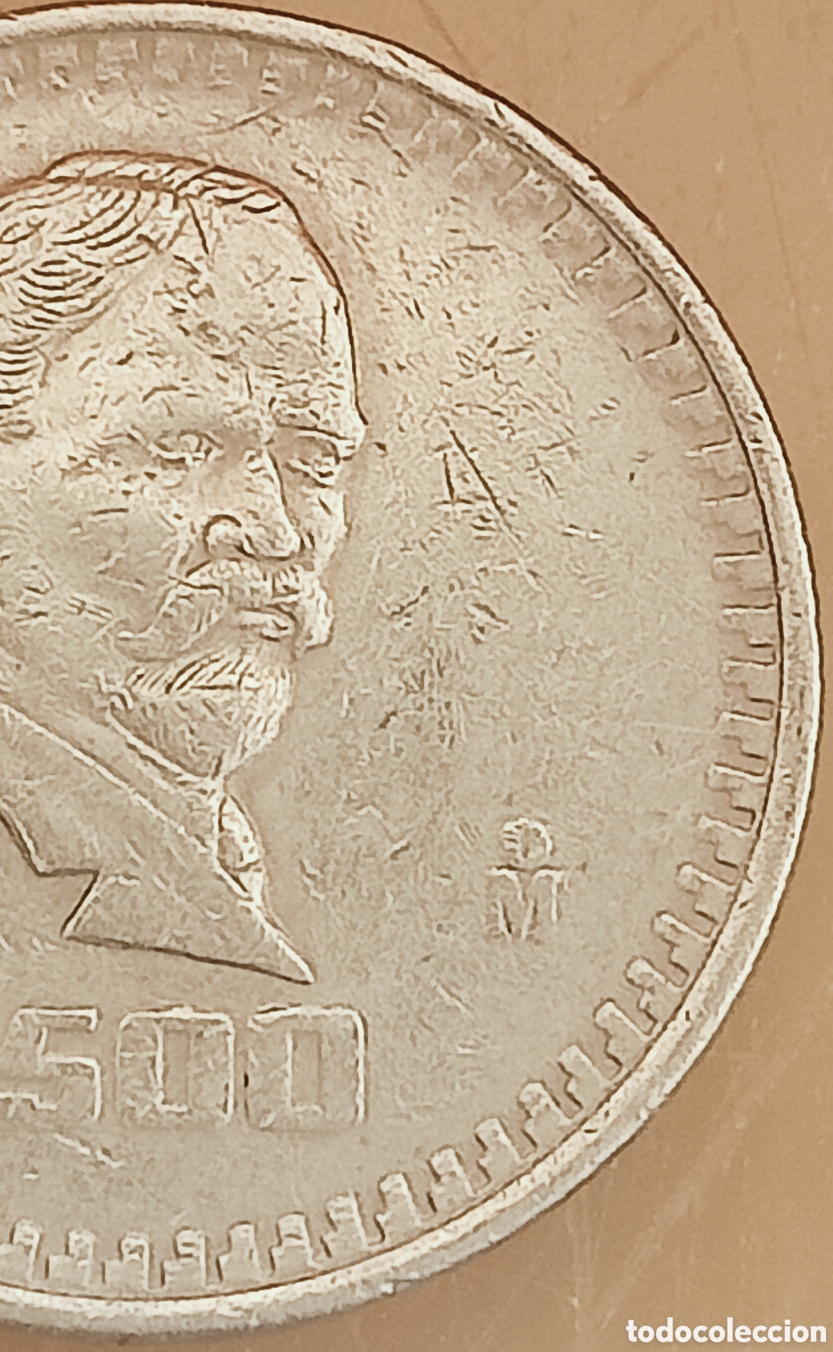 Monedas con errores: Moneda M&eacute;xico (1987) error de acu&ntilde;aci&oacute;n - Foto 13
