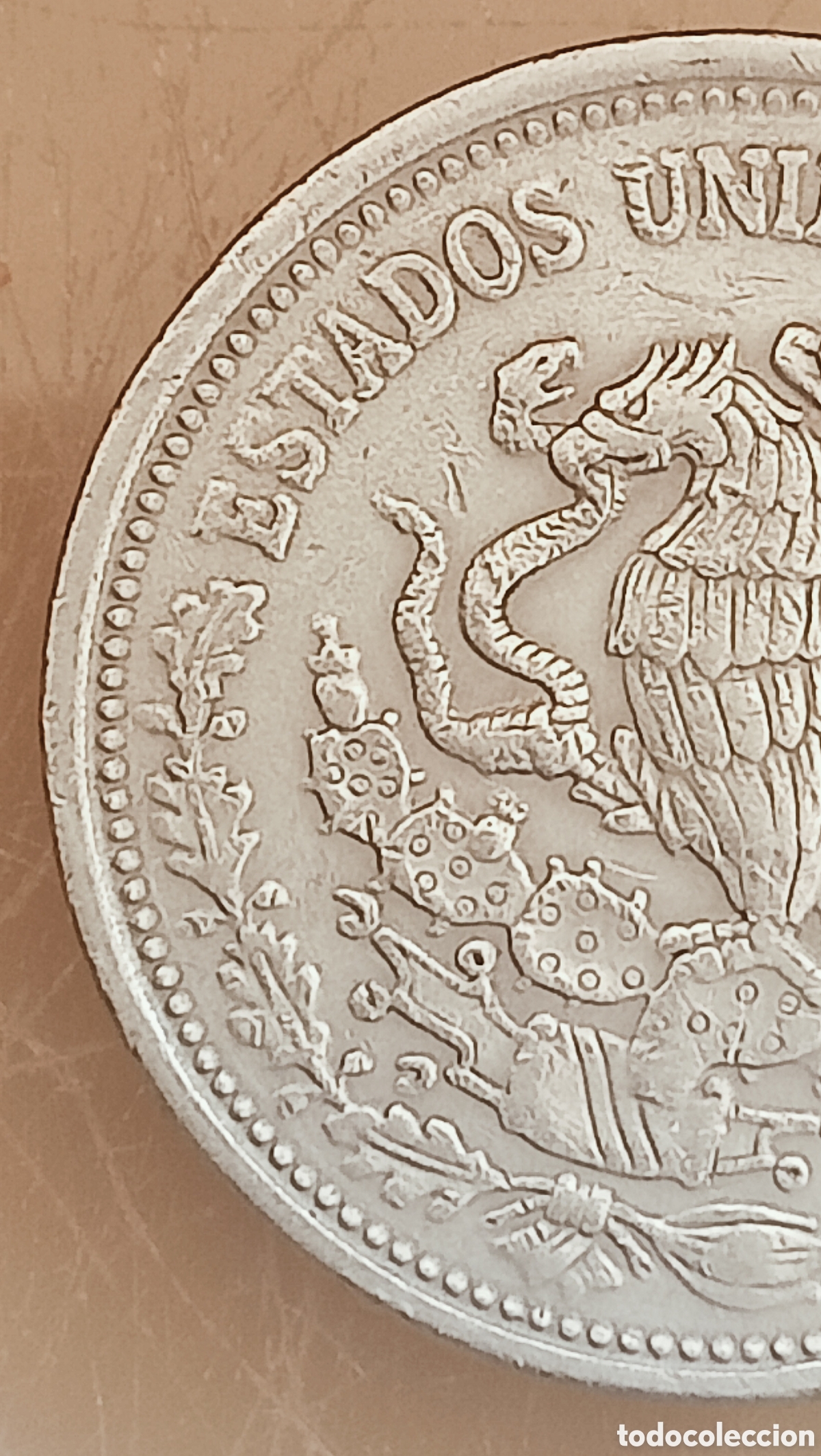 Monedas con errores: Moneda M&eacute;xico (1987) error de acu&ntilde;aci&oacute;n - Foto 18