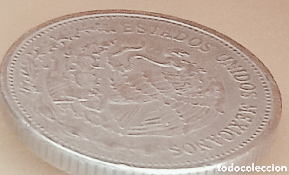Monedas con errores: Moneda M&eacute;xico (1987) error de acu&ntilde;aci&oacute;n - Foto 30
