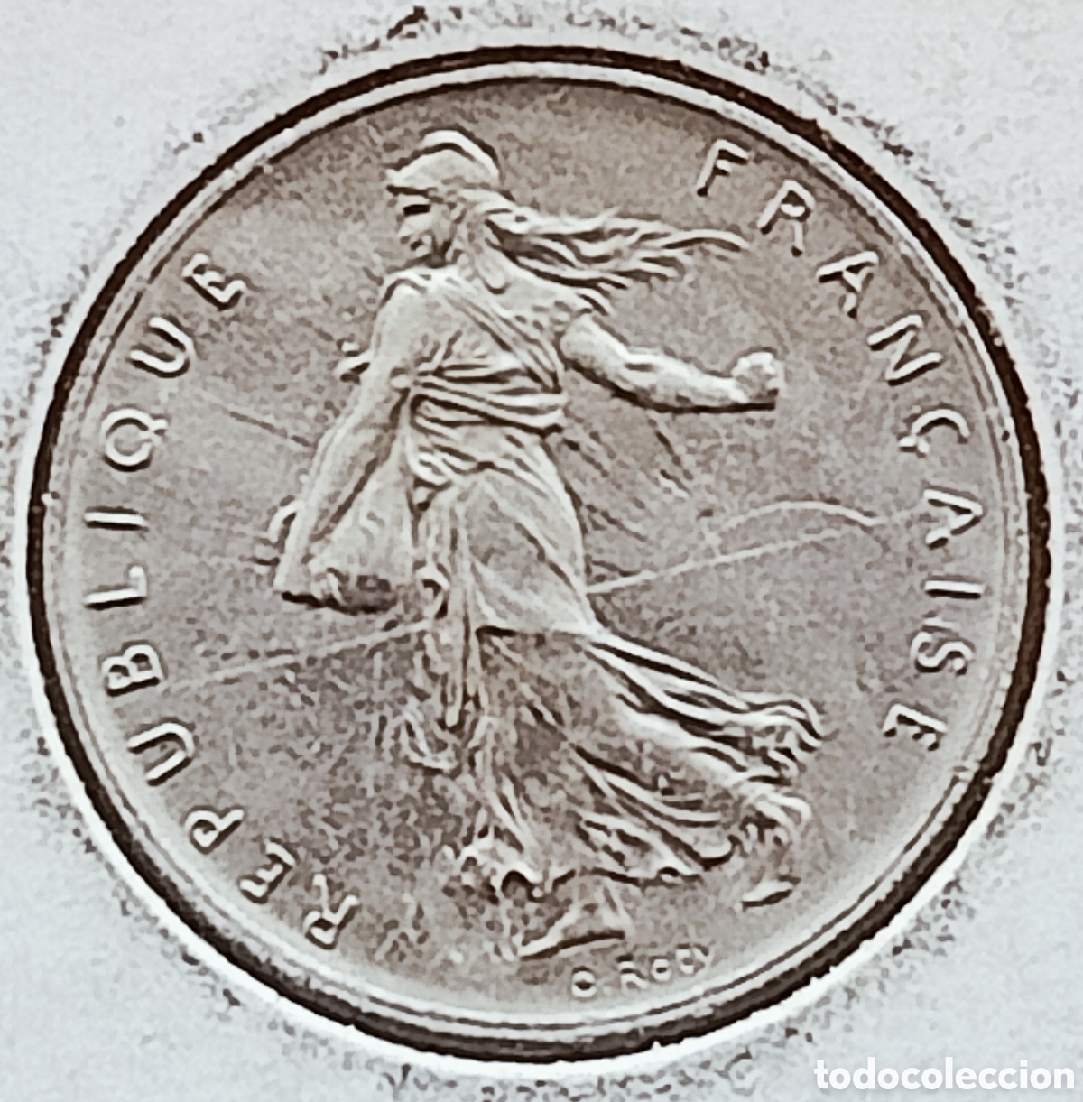 Monedas con errores: Moneda Francia-1968(Variante) - Foto 2