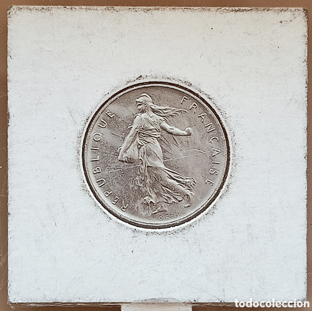 Monedas con errores: Moneda Francia-1968(Variante) - Foto 3