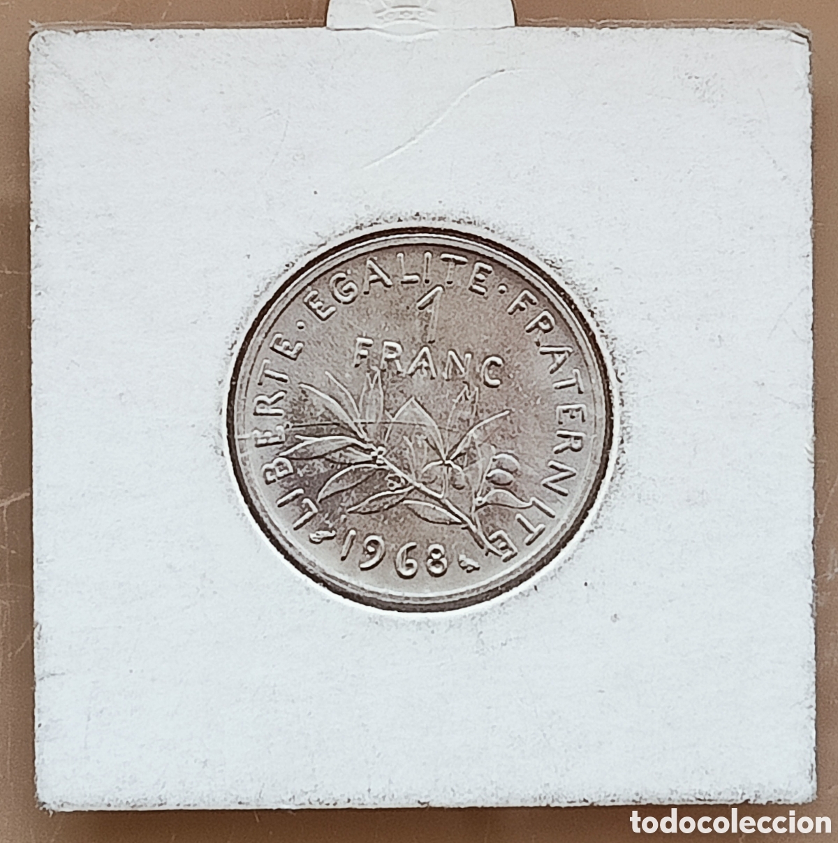 Monedas con errores: Moneda Francia-1968(Variante) - Foto 4