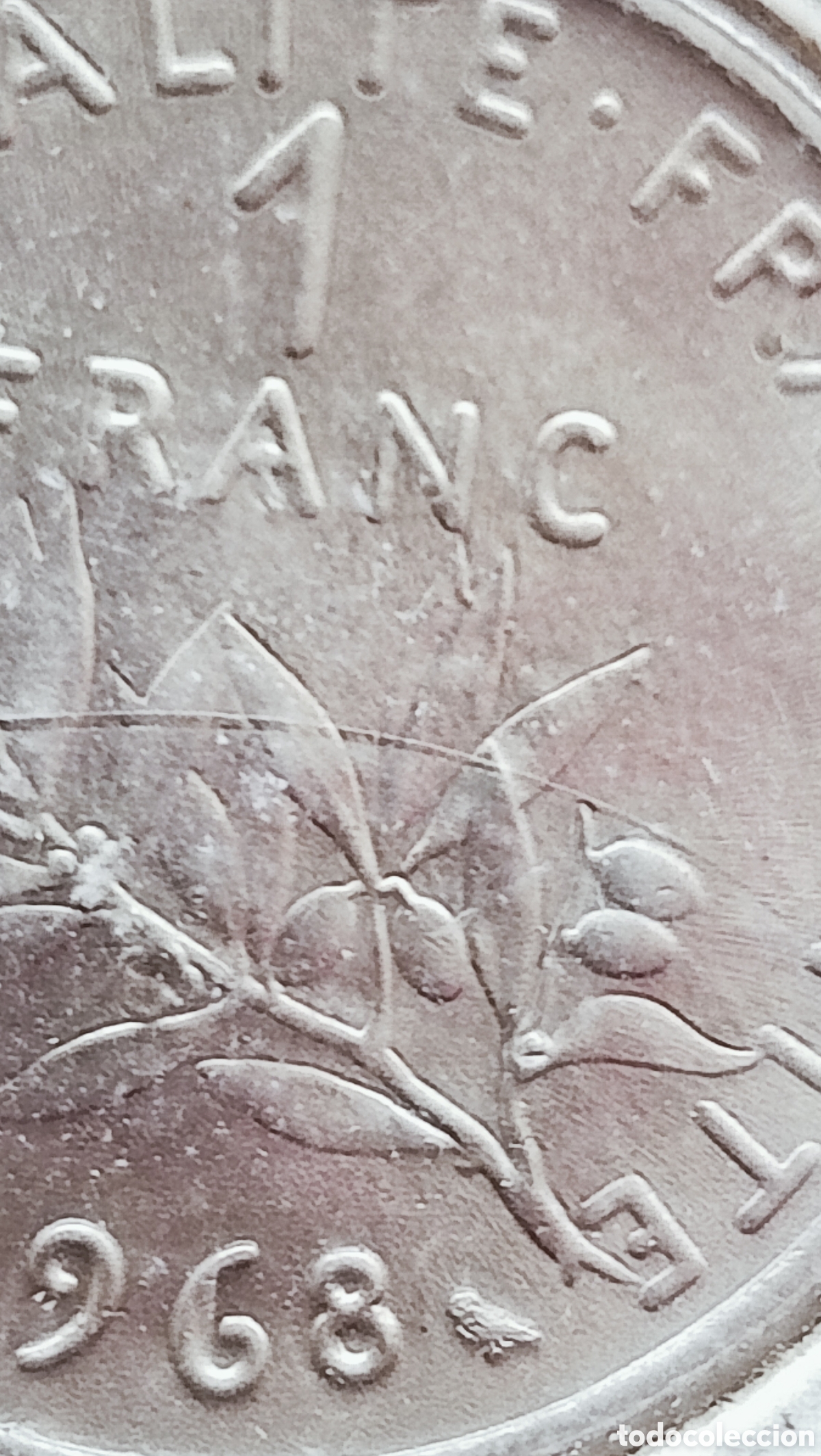 Monedas con errores: Moneda Francia-1968(Variante) - Foto 10