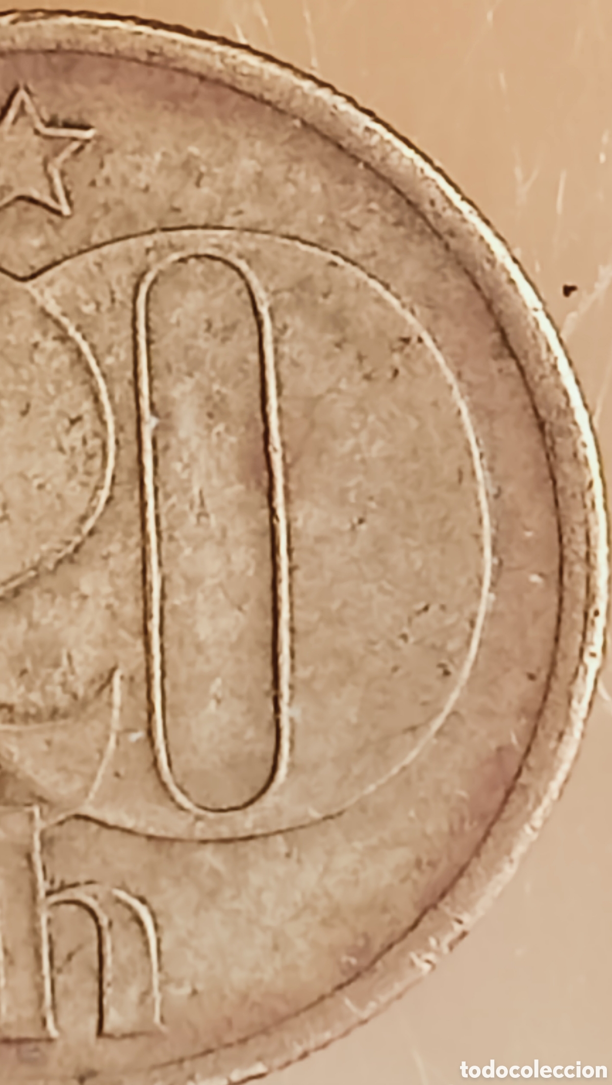 Monedas con errores: Moneda Checoslovaquia(1974) variante y error de acu&ntilde;aci&oacute;n - Foto 9