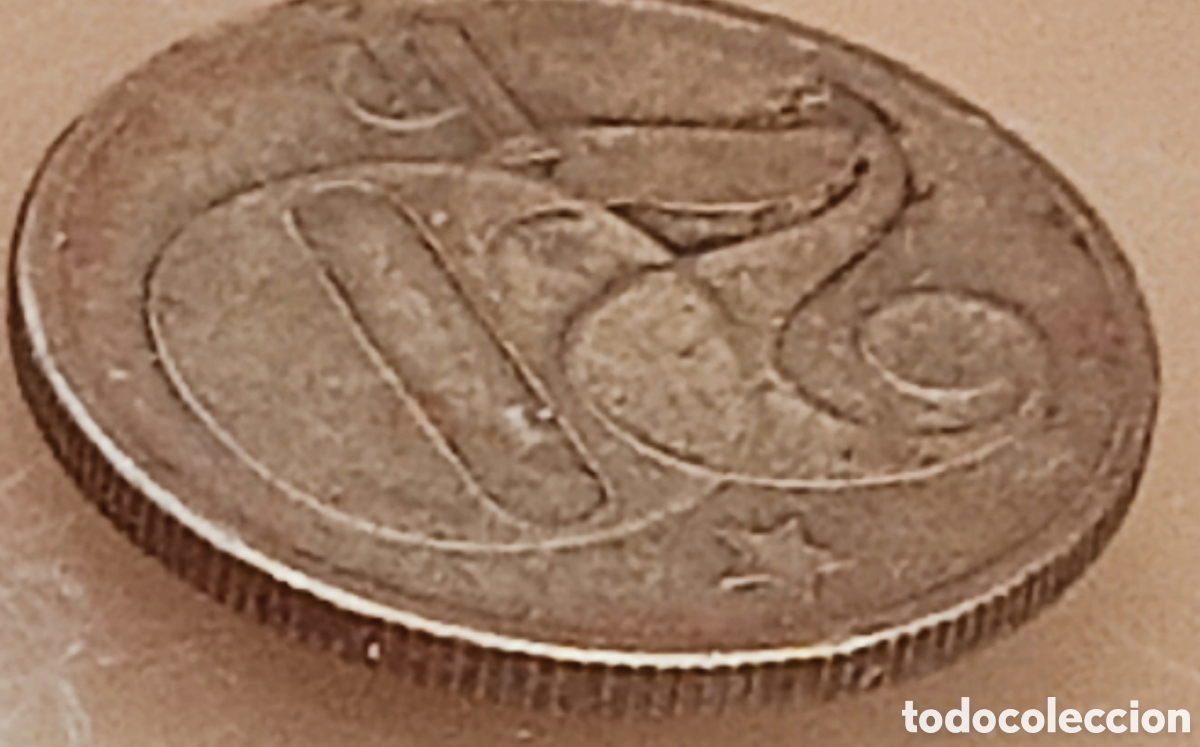 Monedas con errores: Moneda Checoslovaquia(1974) variante y error de acu&ntilde;aci&oacute;n - Foto 15