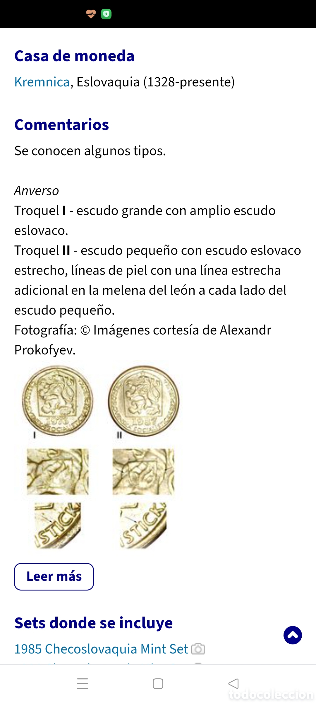 Monedas con errores: Moneda Checoslovaquia(1974) variante y error de acu&ntilde;aci&oacute;n - Foto 16