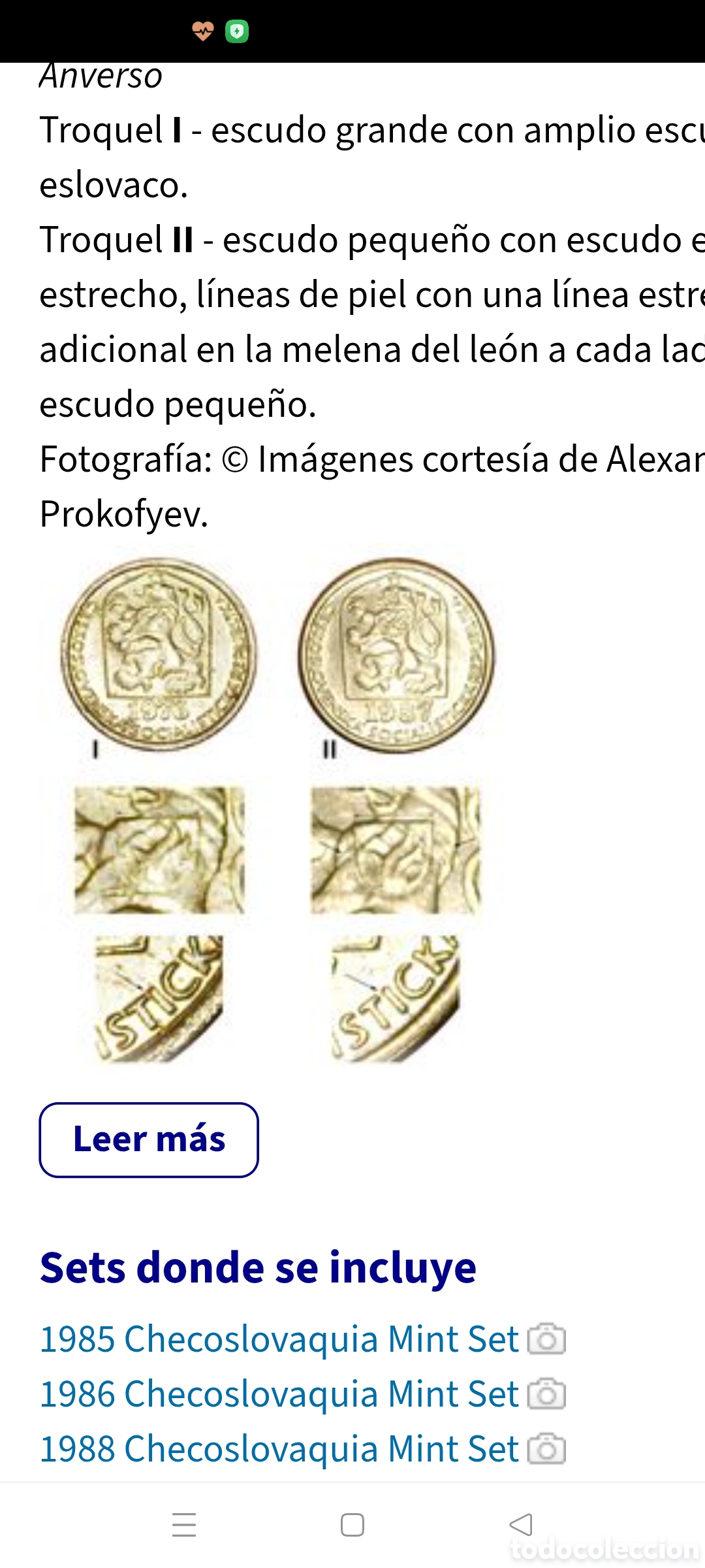 Monedas con errores: Moneda Checoslovaquia(1974) variante y error de acu&ntilde;aci&oacute;n - Foto 17