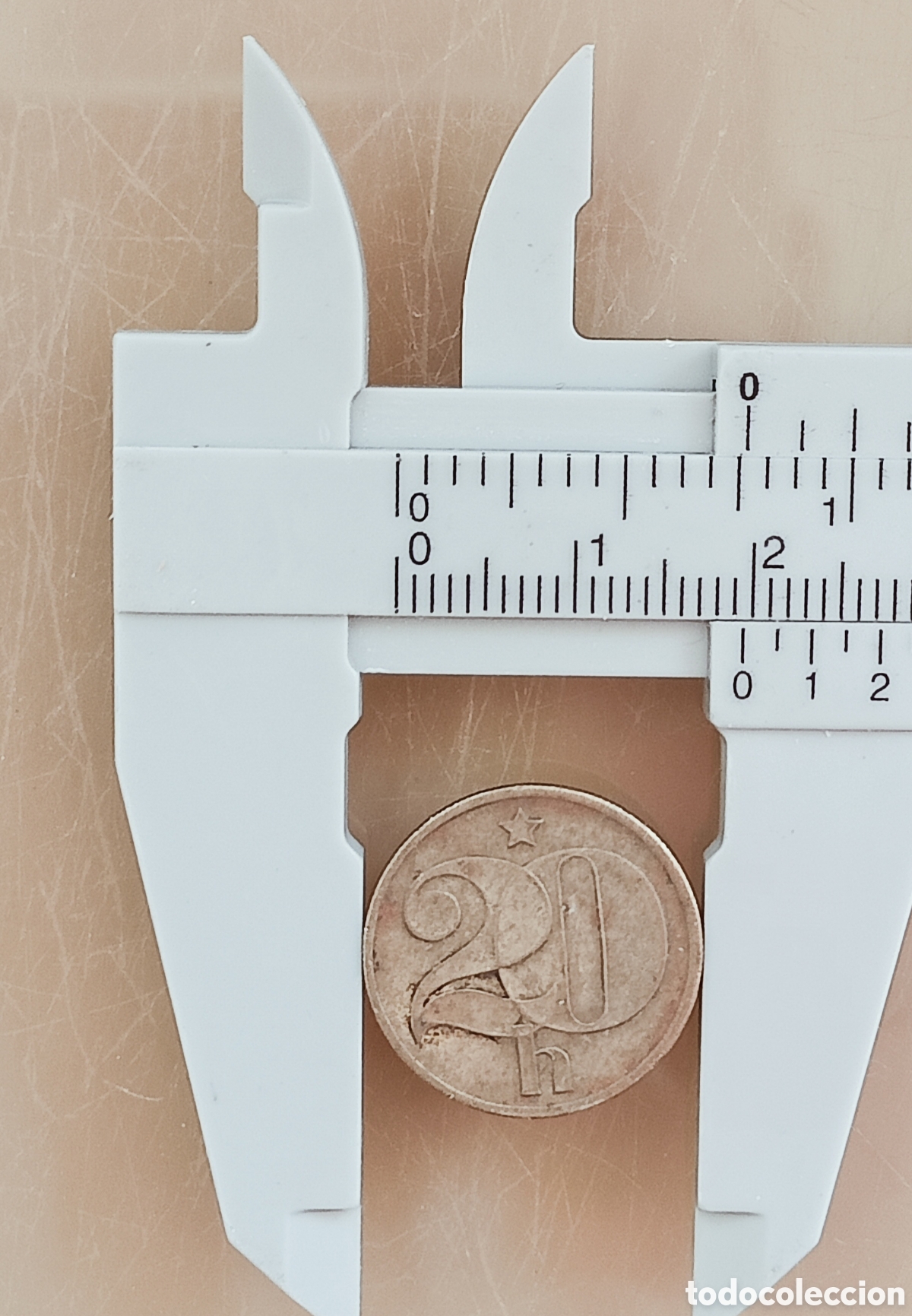 Monedas con errores: Moneda Checoslovaquia(1974) variante y error de acu&ntilde;aci&oacute;n - Foto 20