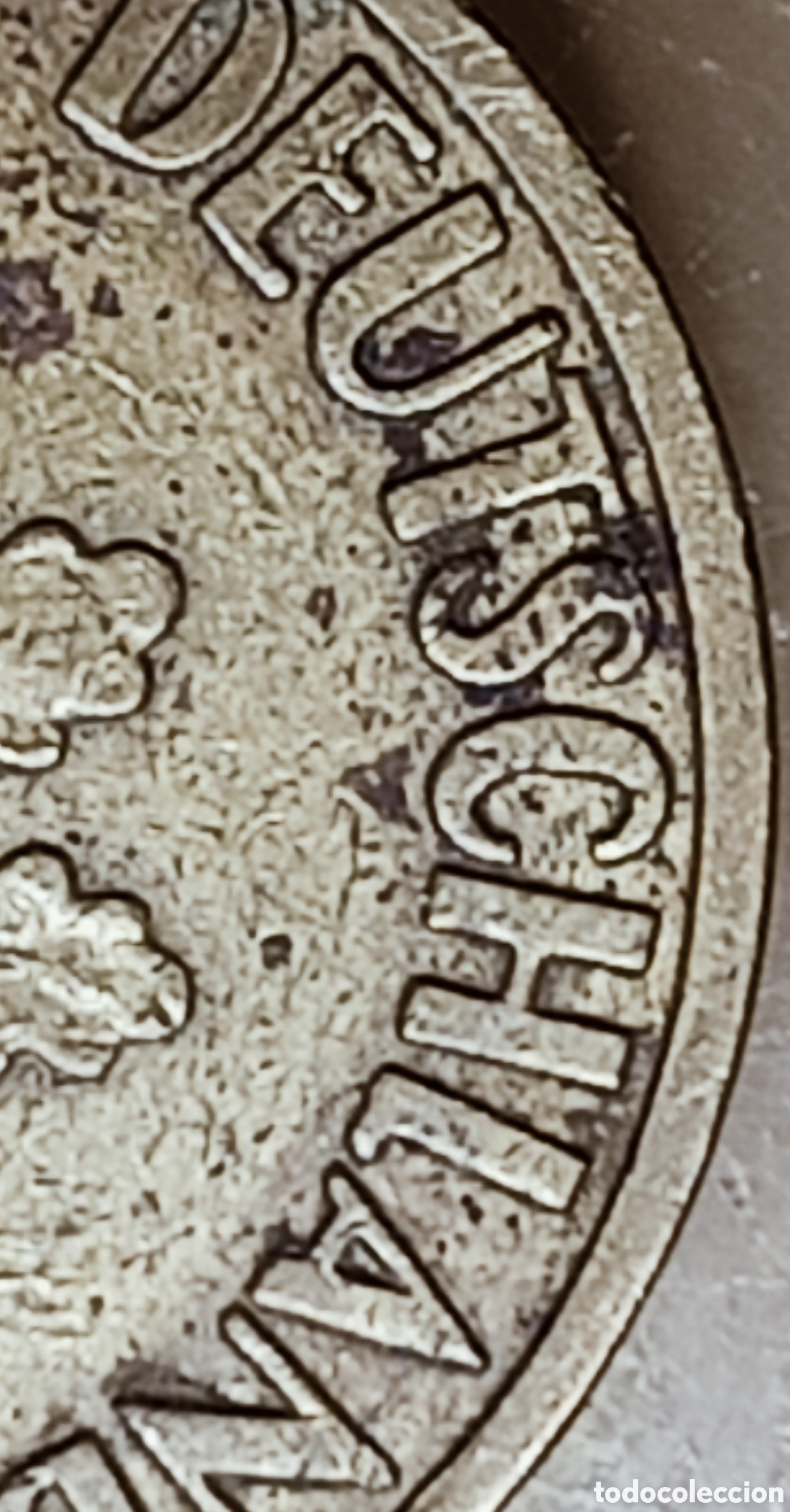 Monedas con errores: Moneda de Alemania.RFA,1950-j/variante - Foto 10