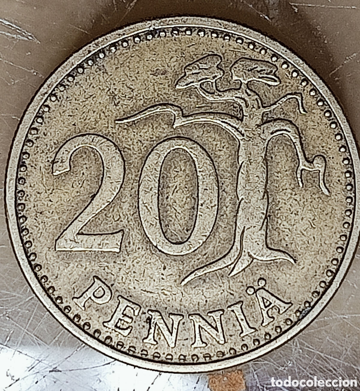 Monedas con errores: Moneda Finlandia 1964-error/mec&aacute;nico - Foto 2