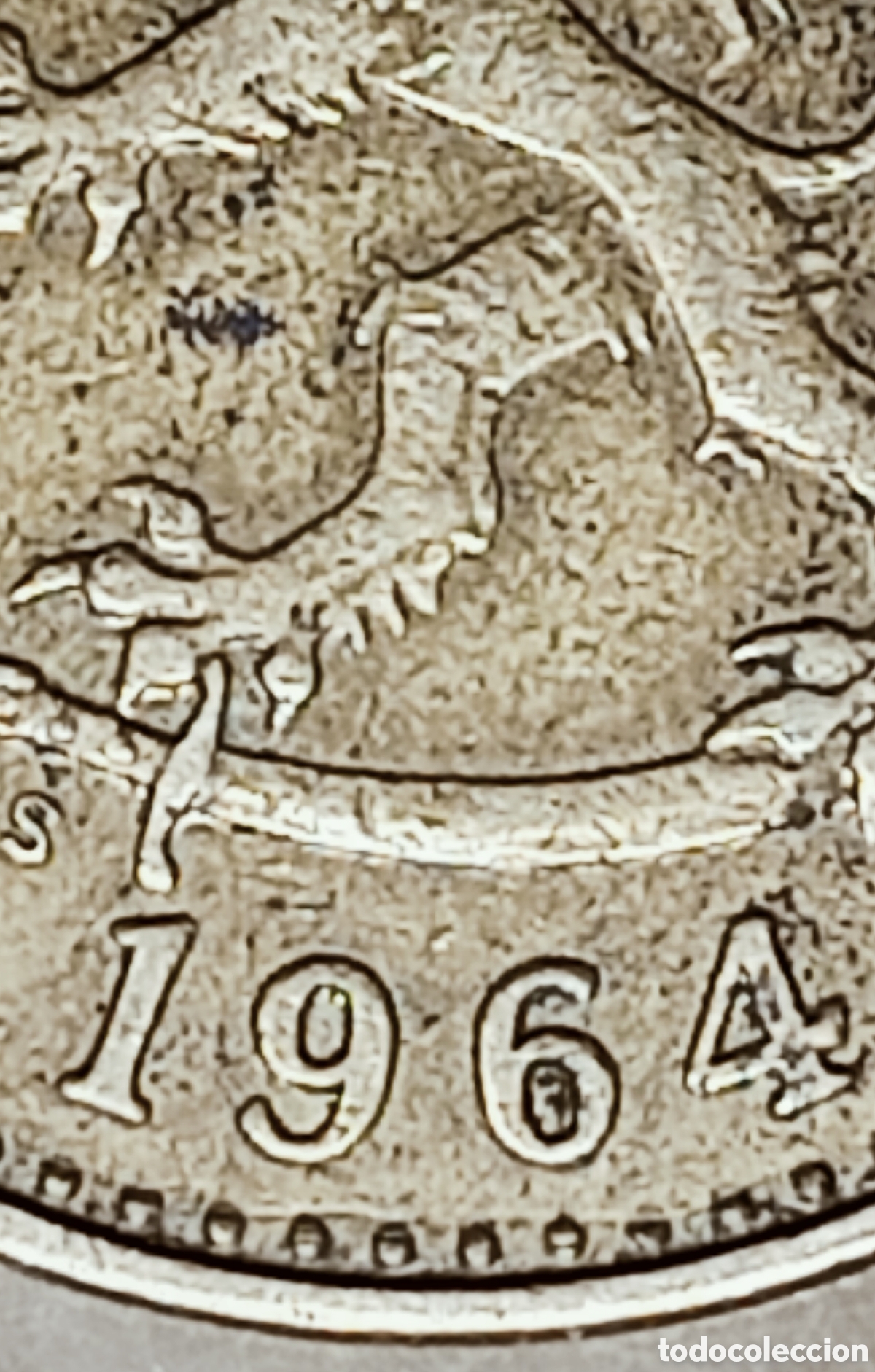 Monedas con errores: Moneda Finlandia 1964-error/mec&aacute;nico - Foto 7