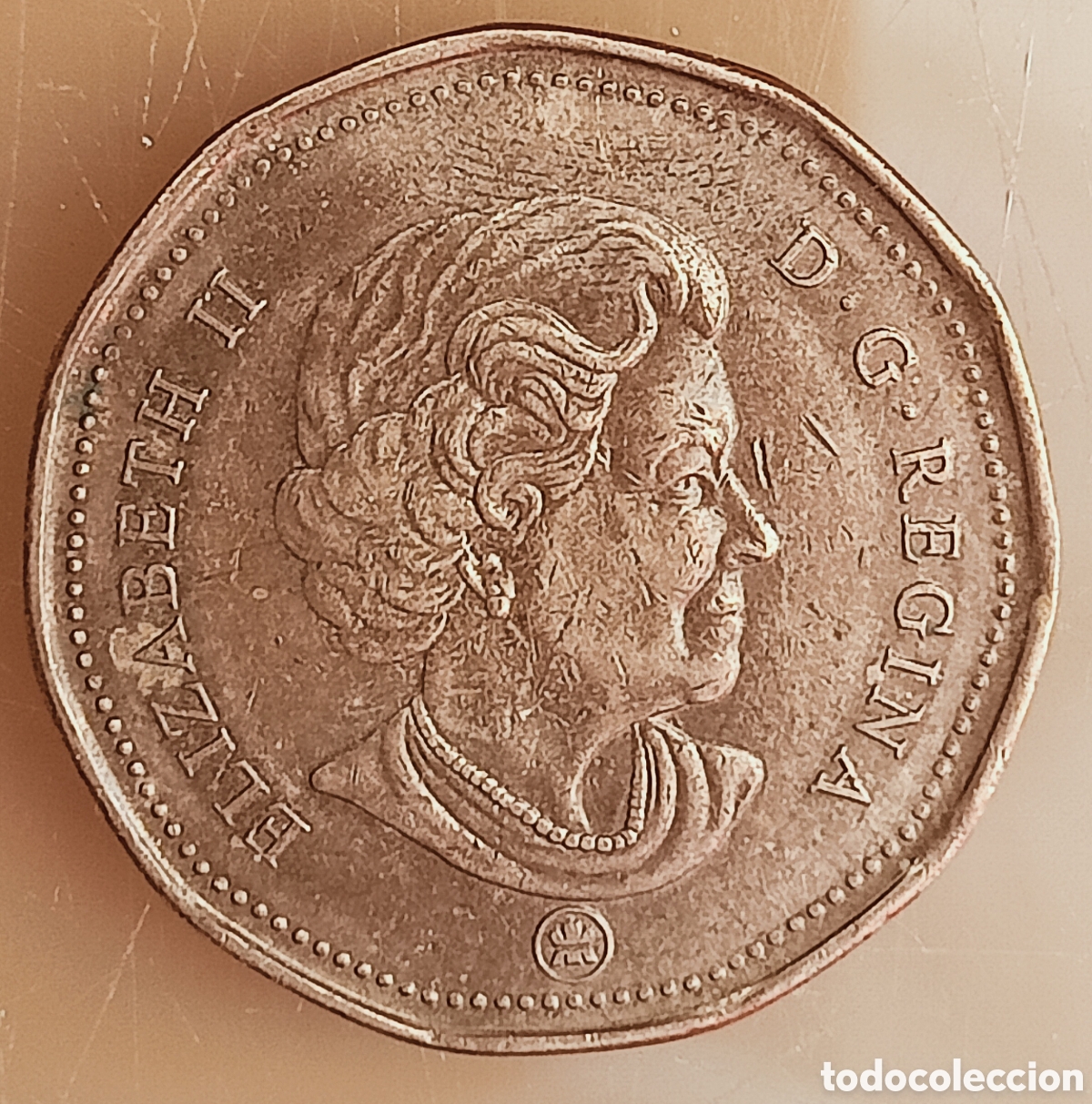 Monedas con errores: Moneda Canad&aacute; 2009-error de acu&ntilde;aci&oacute;n - Foto 1