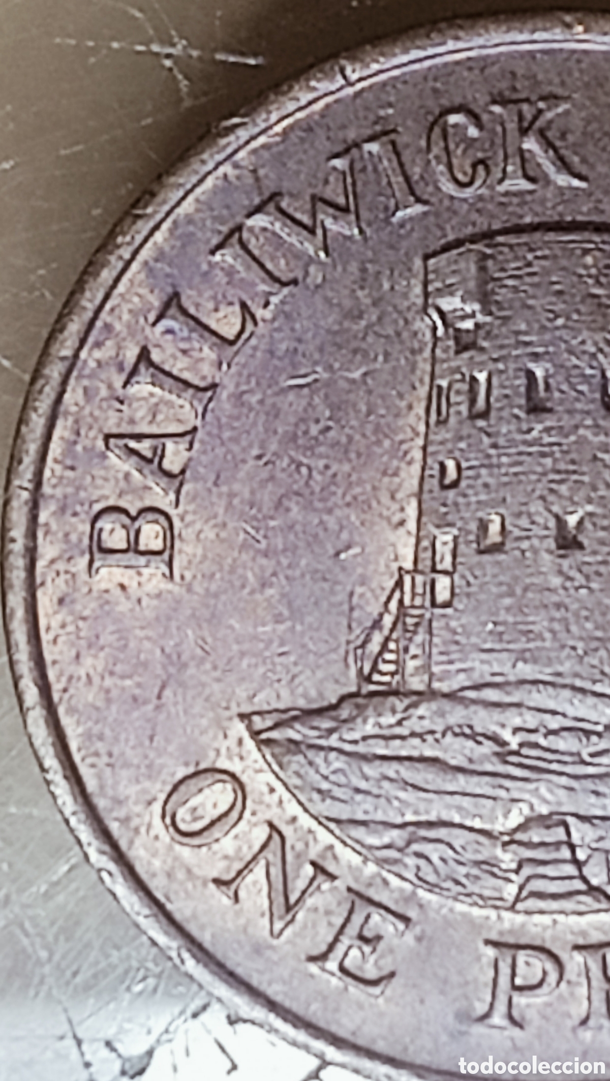 Monedas con errores: Moneda Jersey(C, Brit&aacute;nica) error de acu&ntilde;aci&oacute;n - Foto 6