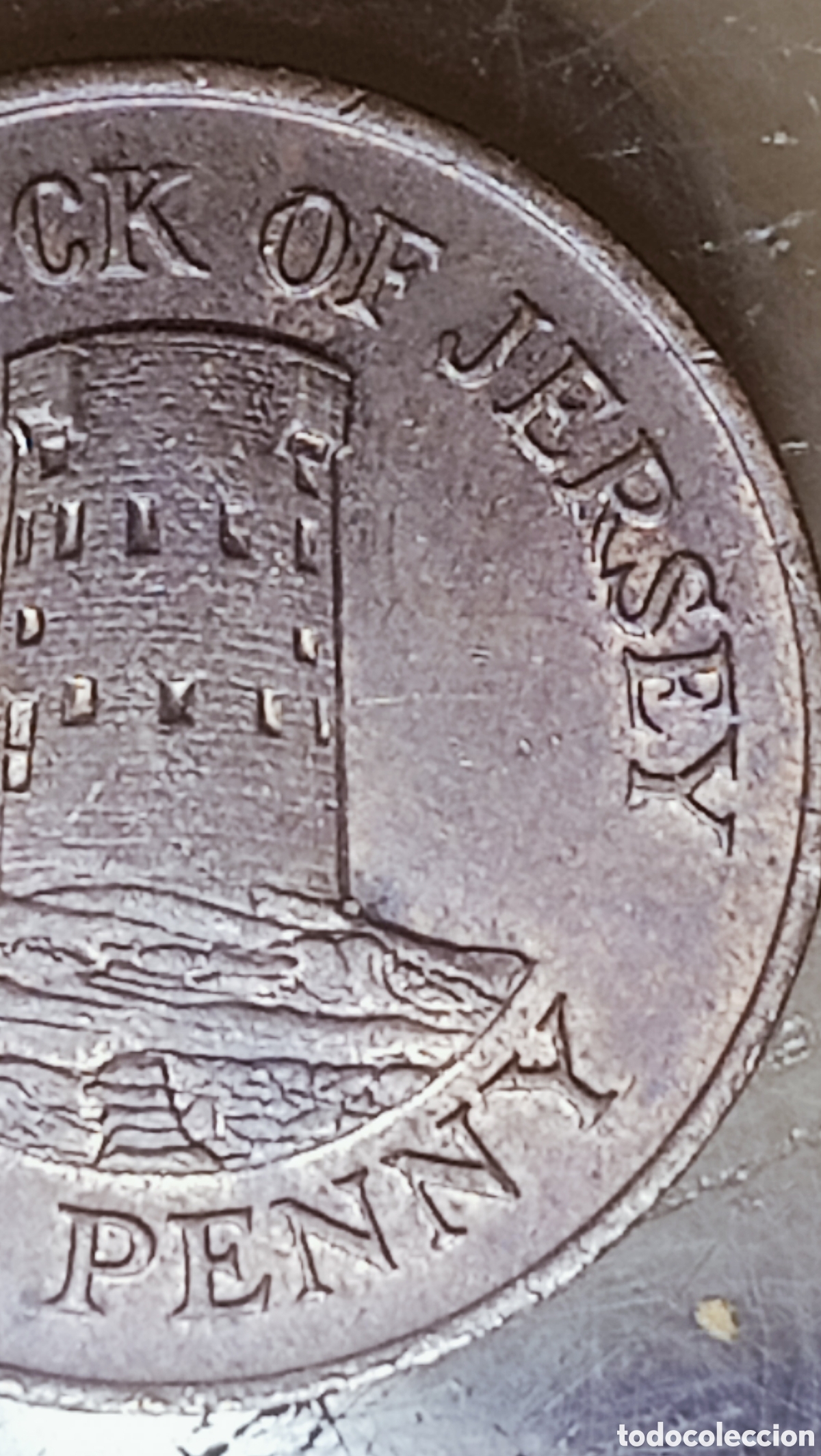 Monedas con errores: Moneda Jersey(C, Brit&aacute;nica) error de acu&ntilde;aci&oacute;n - Foto 7