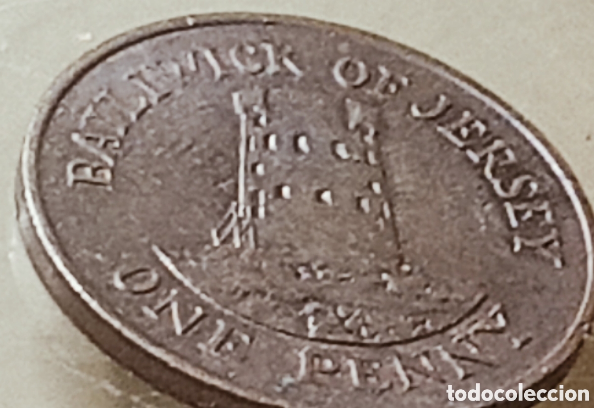 Monedas con errores: Moneda Jersey(C, Brit&aacute;nica) error de acu&ntilde;aci&oacute;n - Foto 15