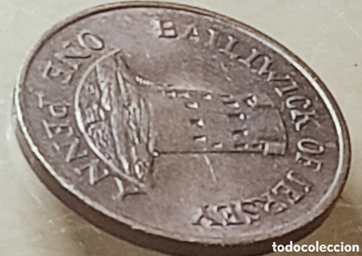 Monedas con errores: Moneda Jersey(C, Brit&aacute;nica) error de acu&ntilde;aci&oacute;n - Foto 16