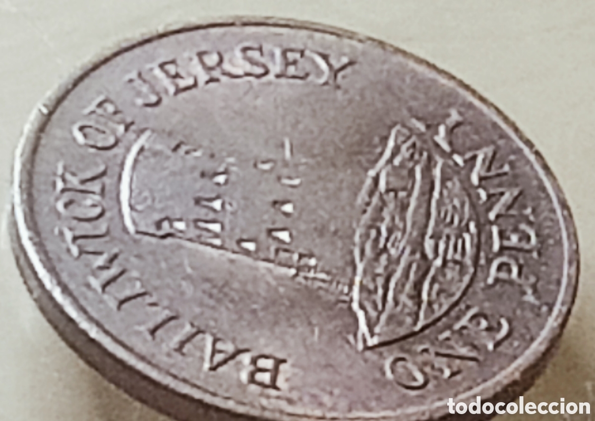 Monedas con errores: Moneda Jersey(C, Brit&aacute;nica) error de acu&ntilde;aci&oacute;n - Foto 17