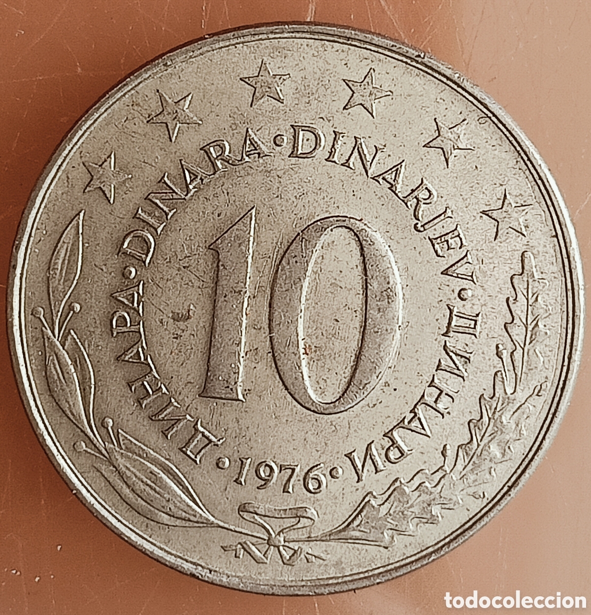Monedas con errores: Moneda Yugoslavia(1976) Error - Foto 2