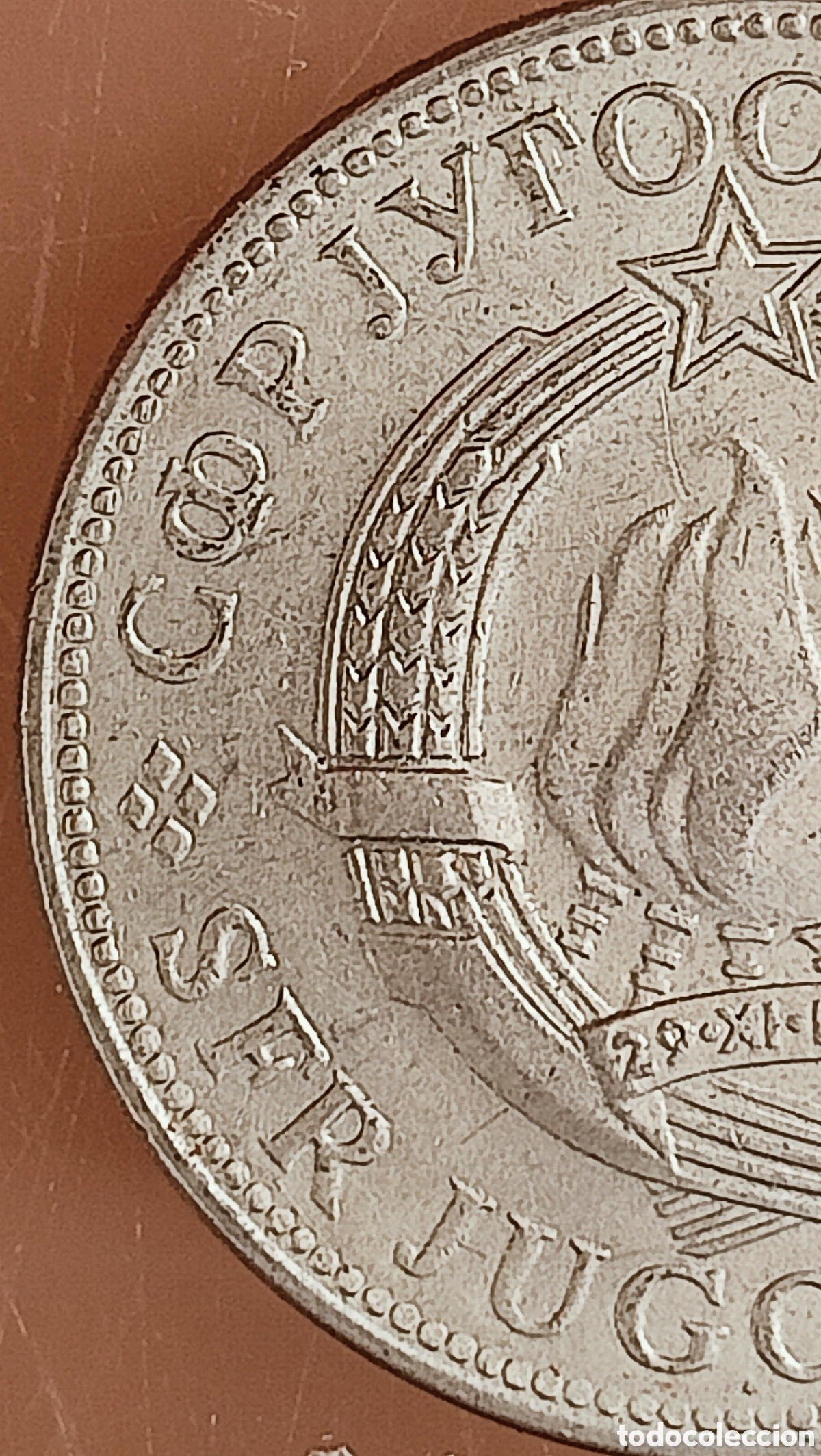 Monedas con errores: Moneda Yugoslavia(1976) Error - Foto 4