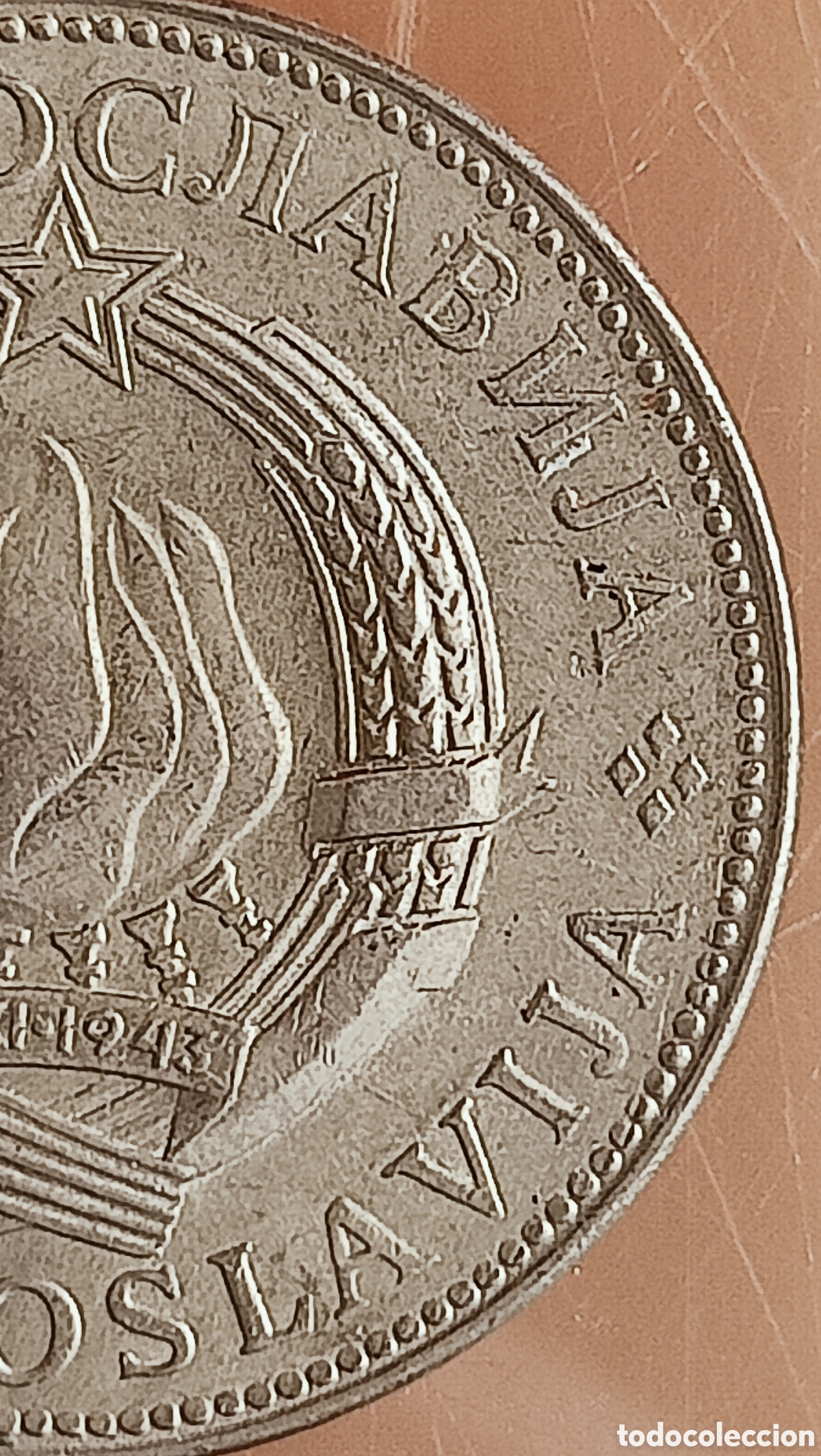 Monedas con errores: Moneda Yugoslavia(1976) Error - Foto 5