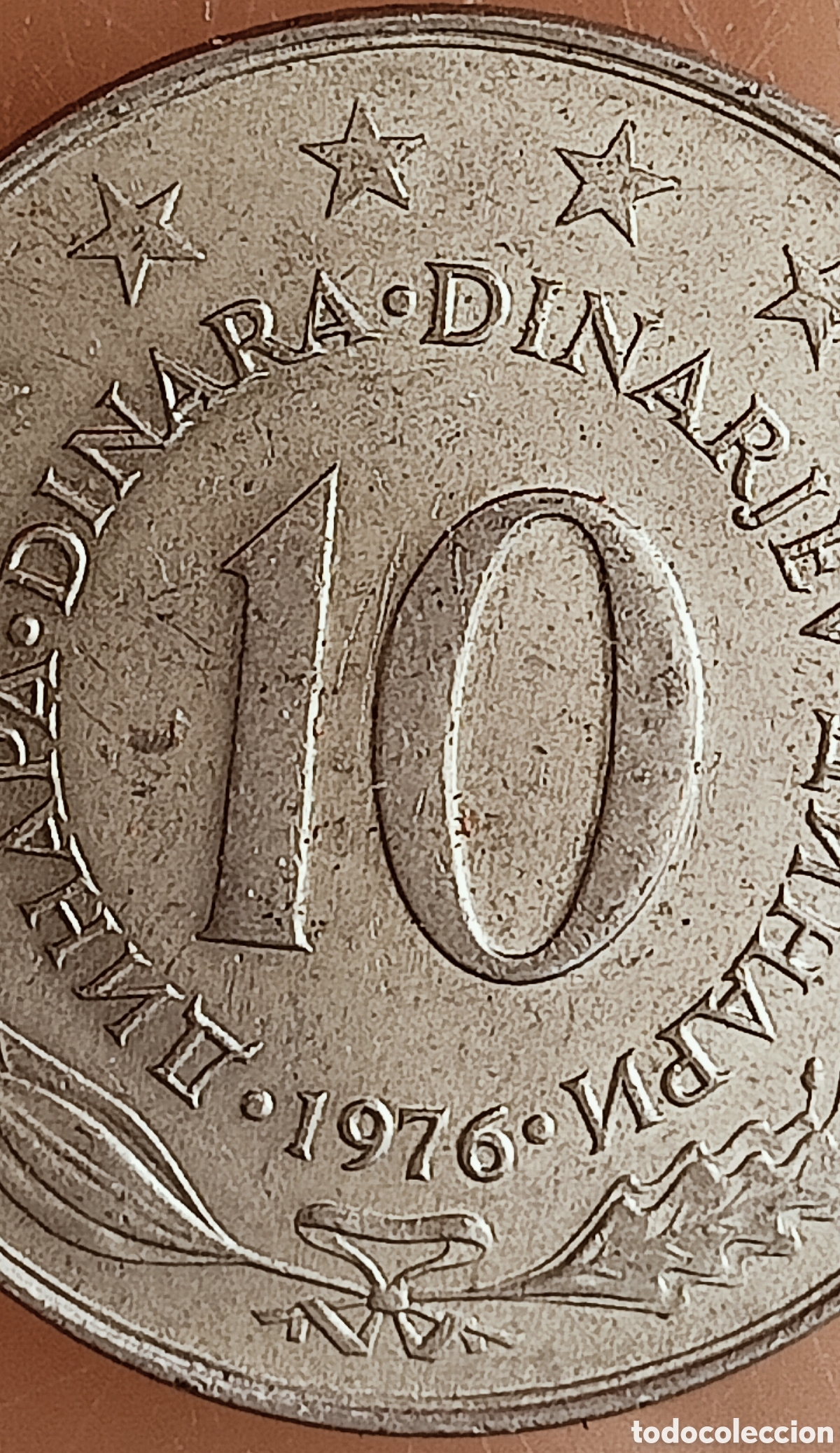 Monedas con errores: Moneda Yugoslavia(1976) Error - Foto 6