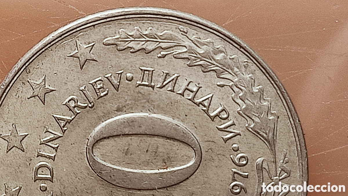 Monedas con errores: Moneda Yugoslavia(1976) Error - Foto 11