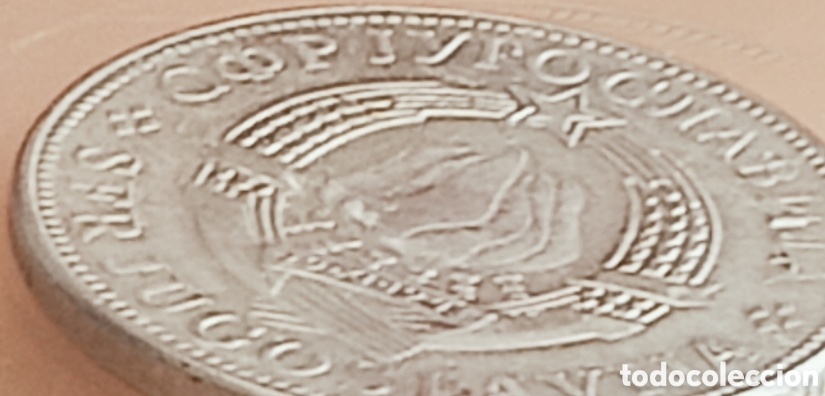 Monedas con errores: Moneda Yugoslavia(1976) Error - Foto 13