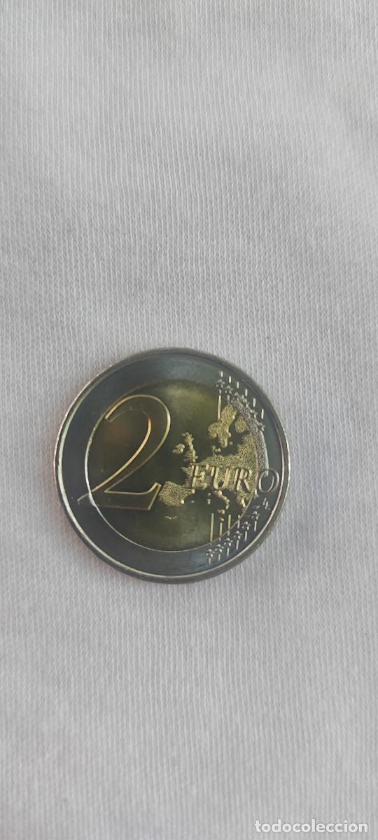 Monedas con errores: 2 unidades moneda Andorra 2 euros - Foto 2