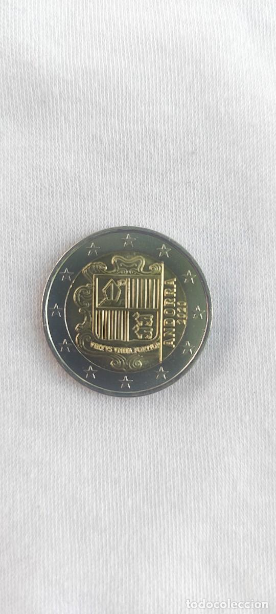 Monedas con errores: 2 unidades moneda Andorra 2 euros - Foto 4