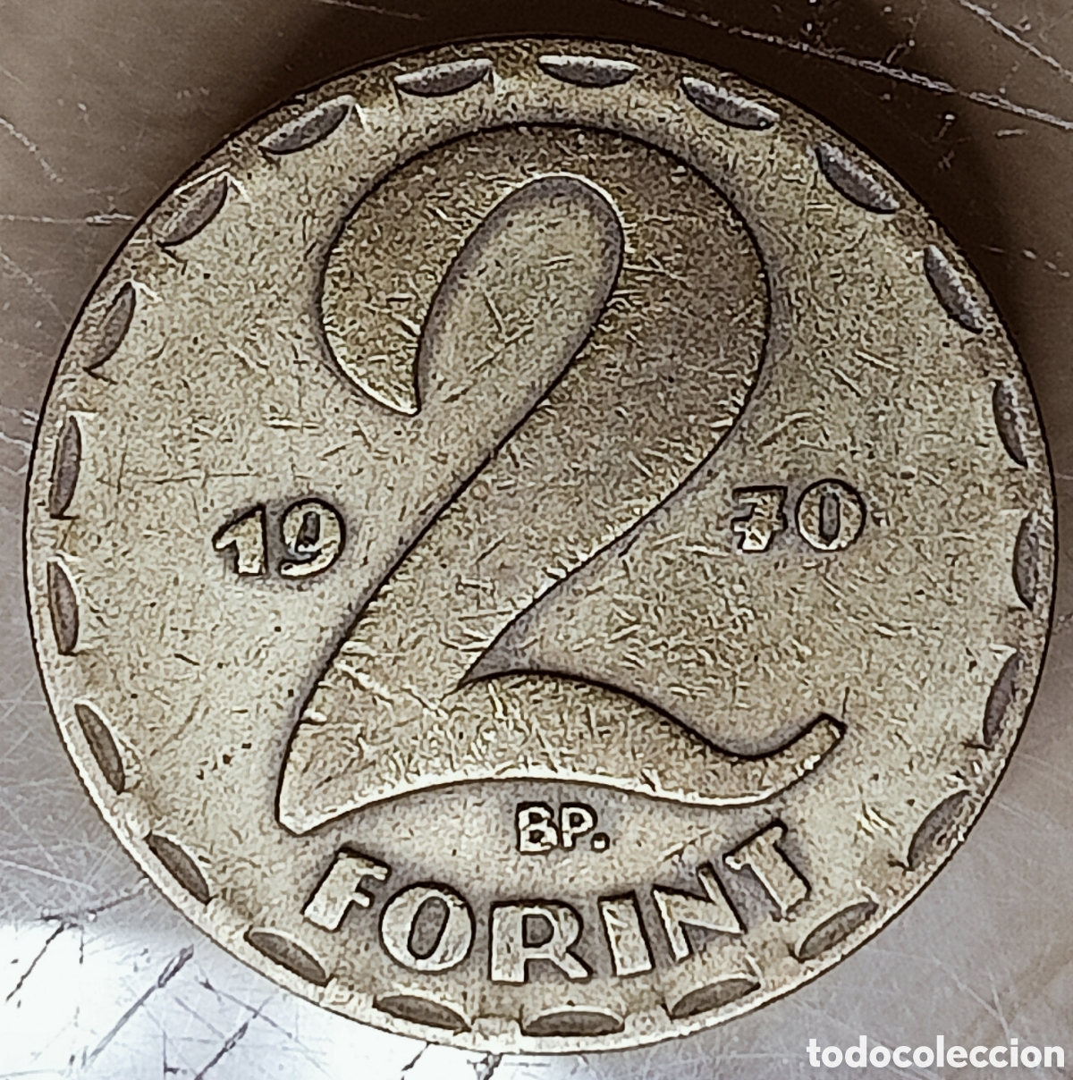 Monedas con errores: Moneda Hungr&iacute;a(1970) error de cu&ntilde;o - Foto 2
