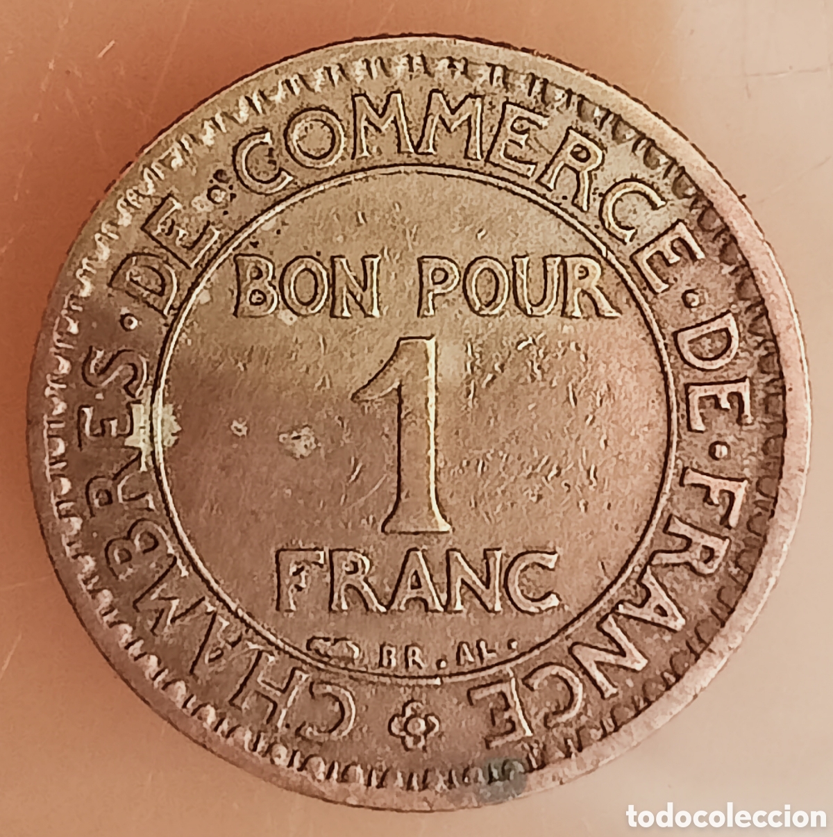 Monedas con errores: Moneda Francia(1924) variantes - Foto 2